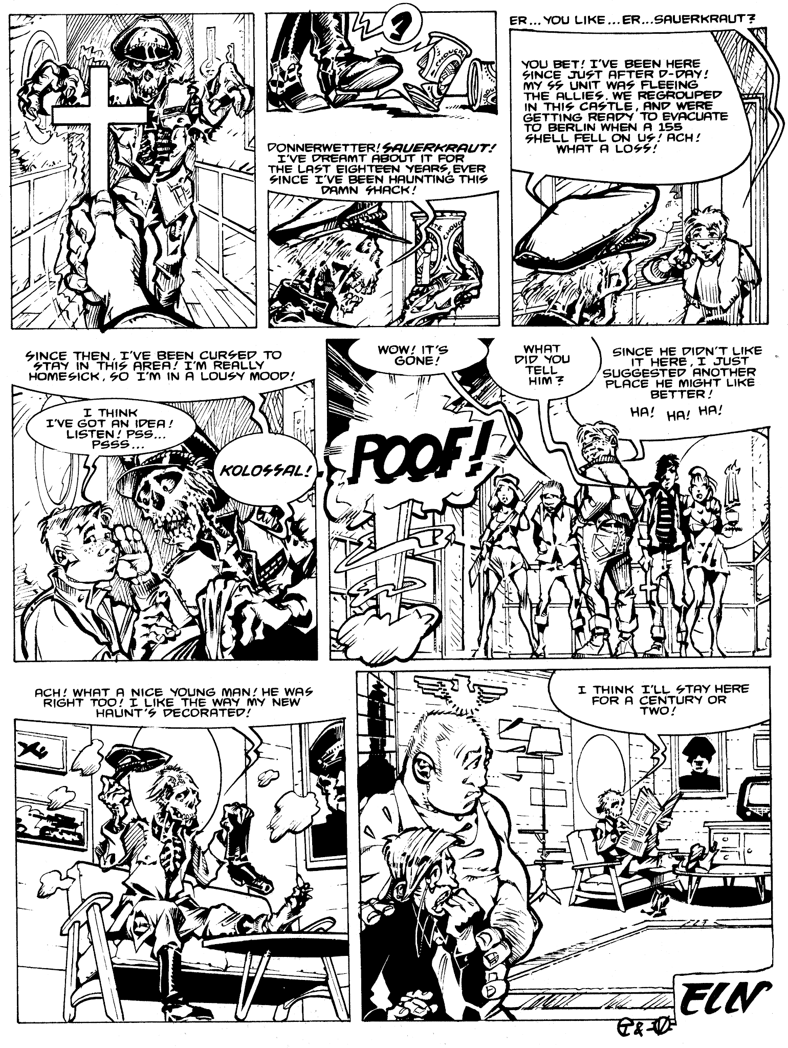 Read online Cheval Noir comic -  Issue #5 - 41