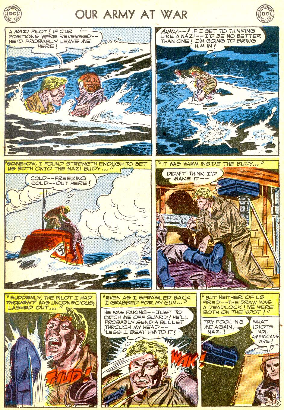Read online Our Army at War (1952) comic -  Issue #10 - 14