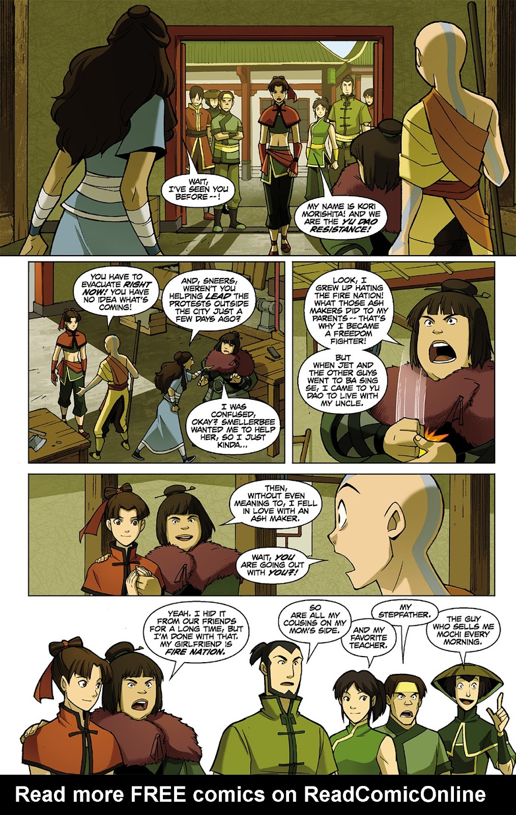 Nickelodeon Avatar: The Last Airbender - The Promise issue Part 3 - Page 14