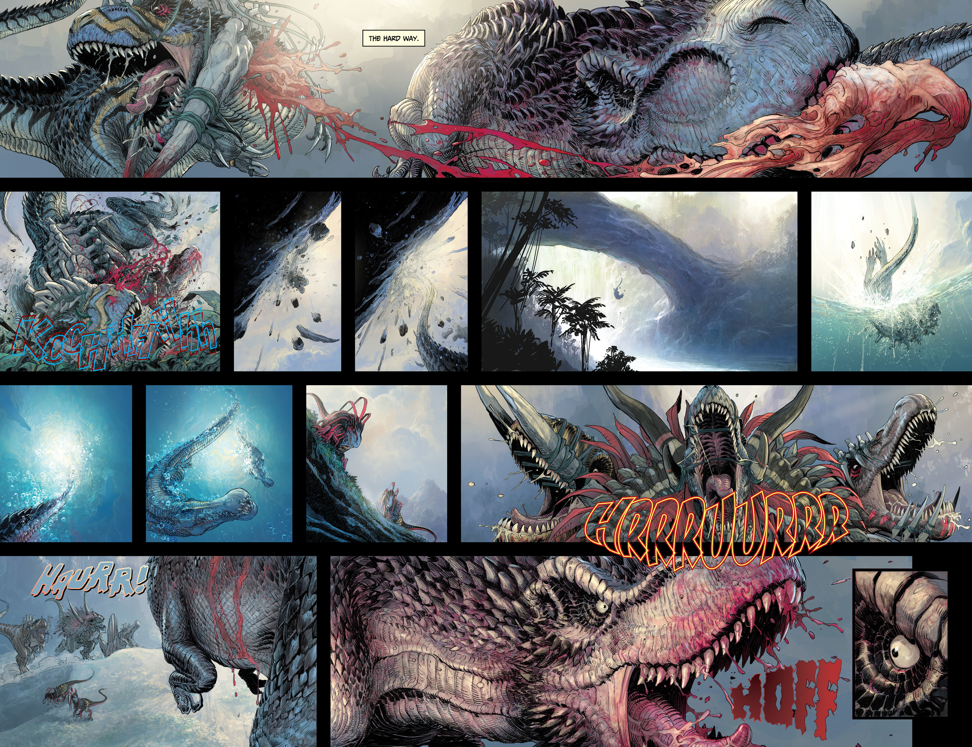 Read online Dinosaurs Vs. Aliens comic -  Issue # Full - 15