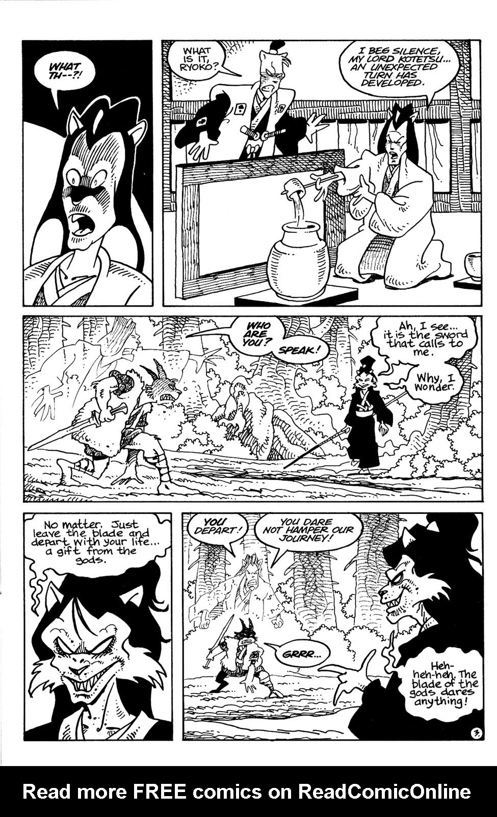Read online Usagi Yojimbo (1996) comic -  Issue #20 - 5
