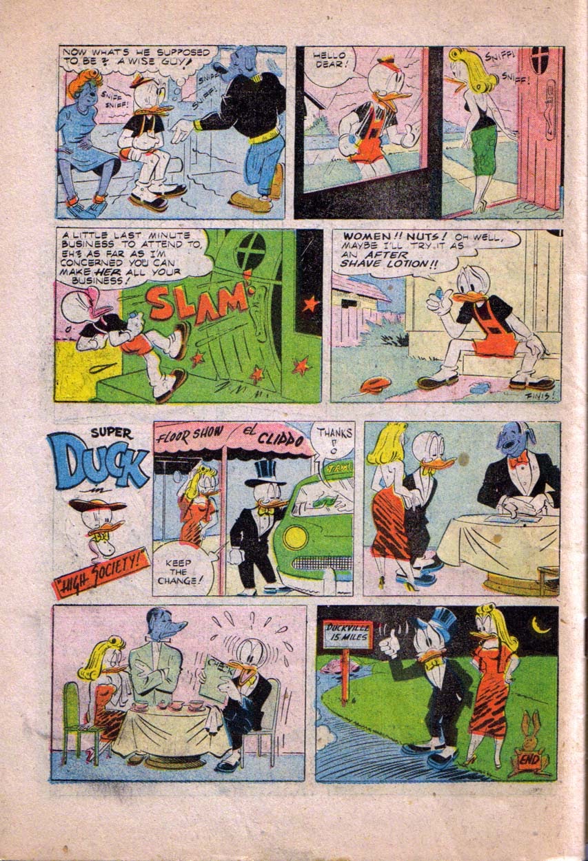 Read online Super Duck Comics comic -  Issue #64 - 34