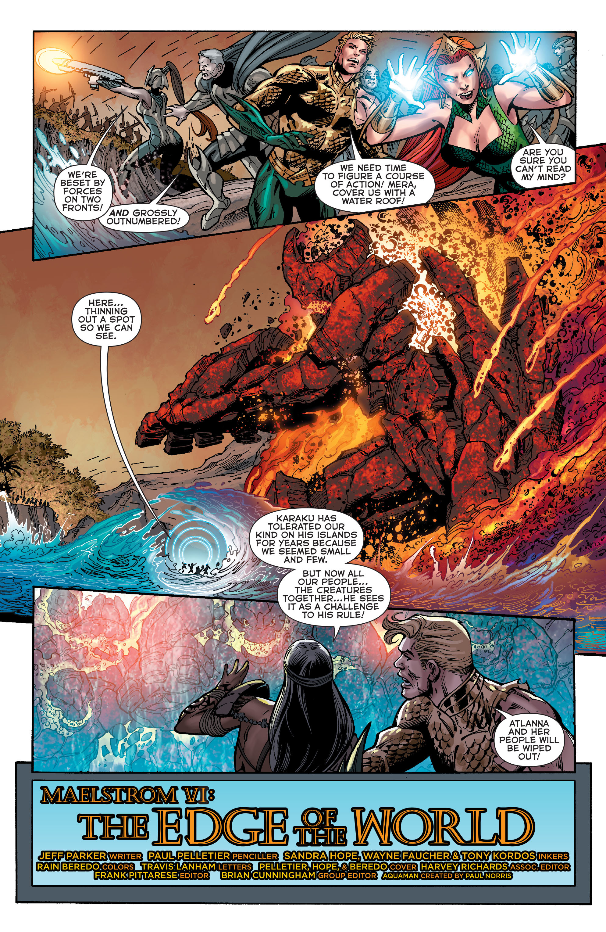 Read online Aquaman (2011) comic -  Issue #40 - 2