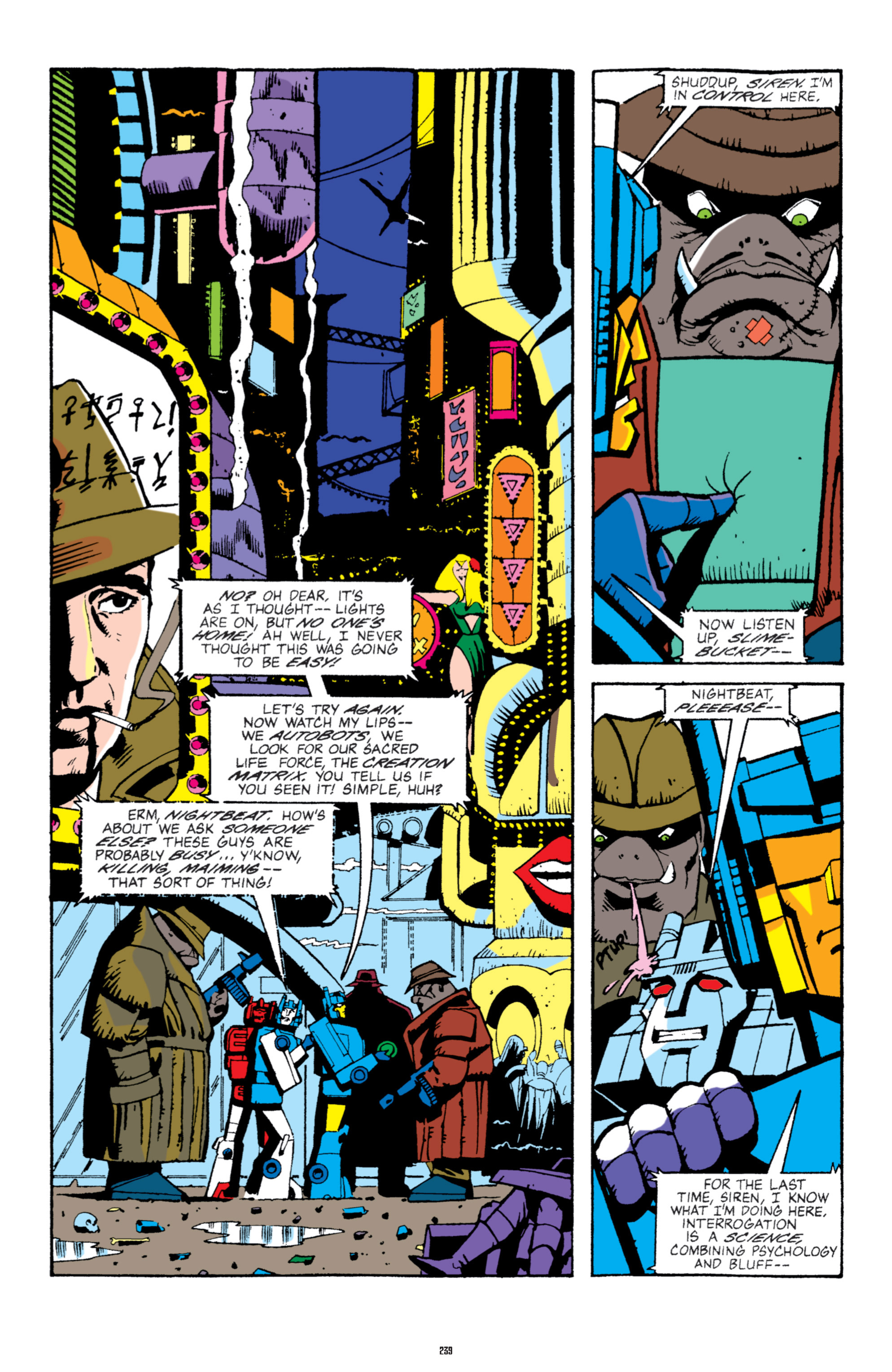 Read online The Transformers Classics comic -  Issue # TPB 5 - 240