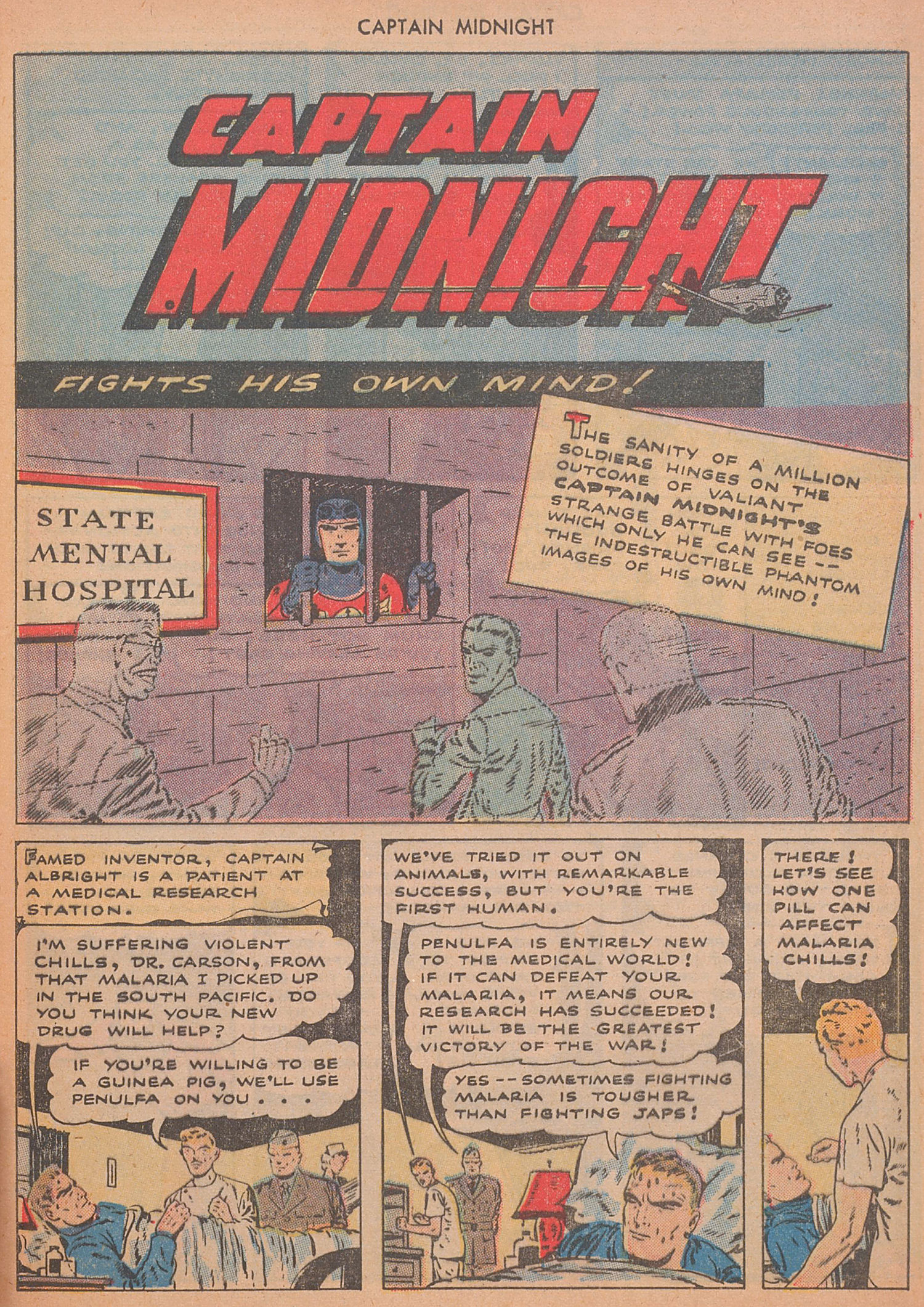 Read online Captain Midnight (1942) comic -  Issue #29 - 25