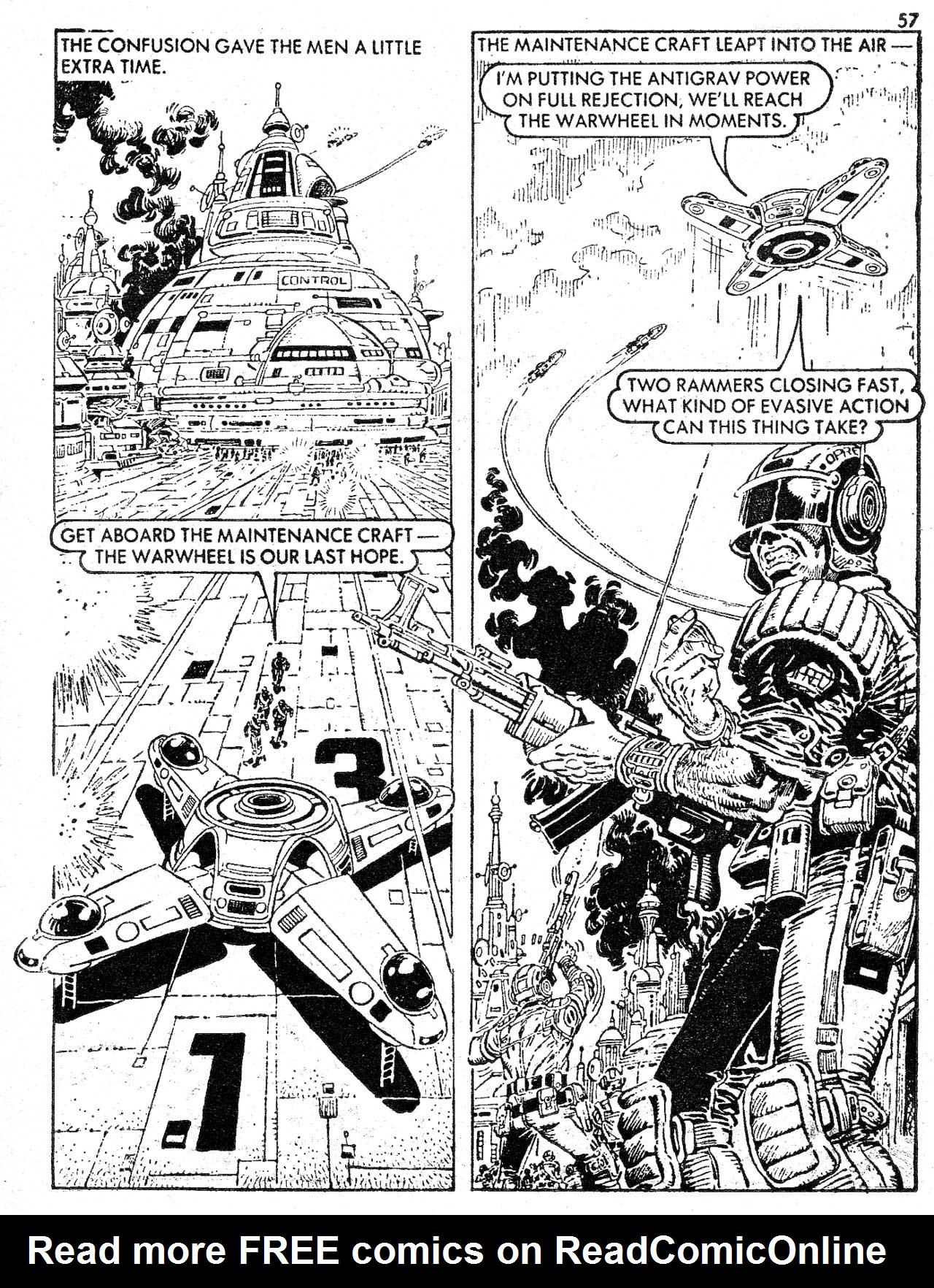 Read online Starblazer comic -  Issue #132 - 57