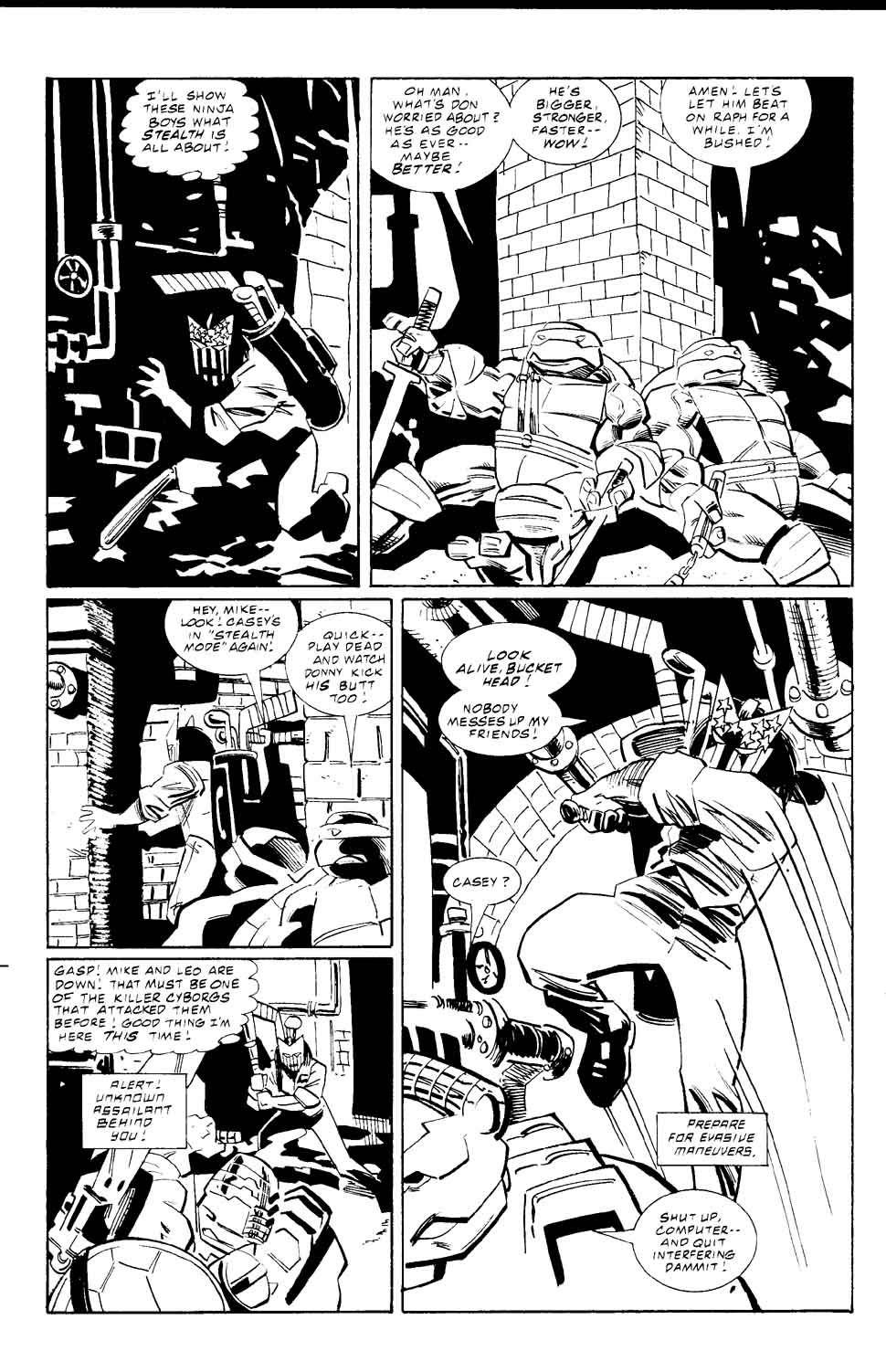 Read online Teenage Mutant Ninja Turtles (1996) comic -  Issue #6 - 13