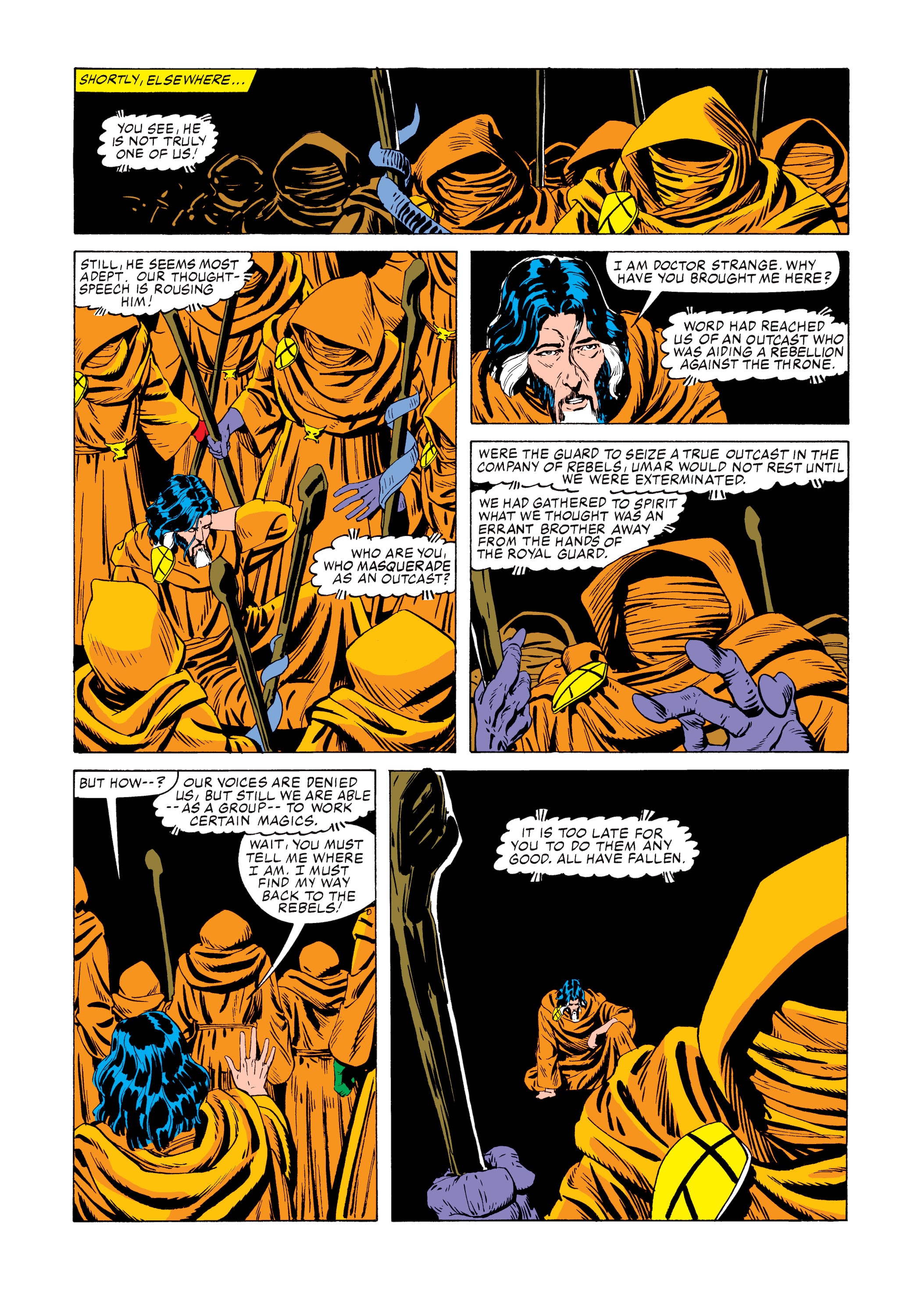 Read online Marvel Masterworks: Doctor Strange comic -  Issue # TPB 10 (Part 4) - 48