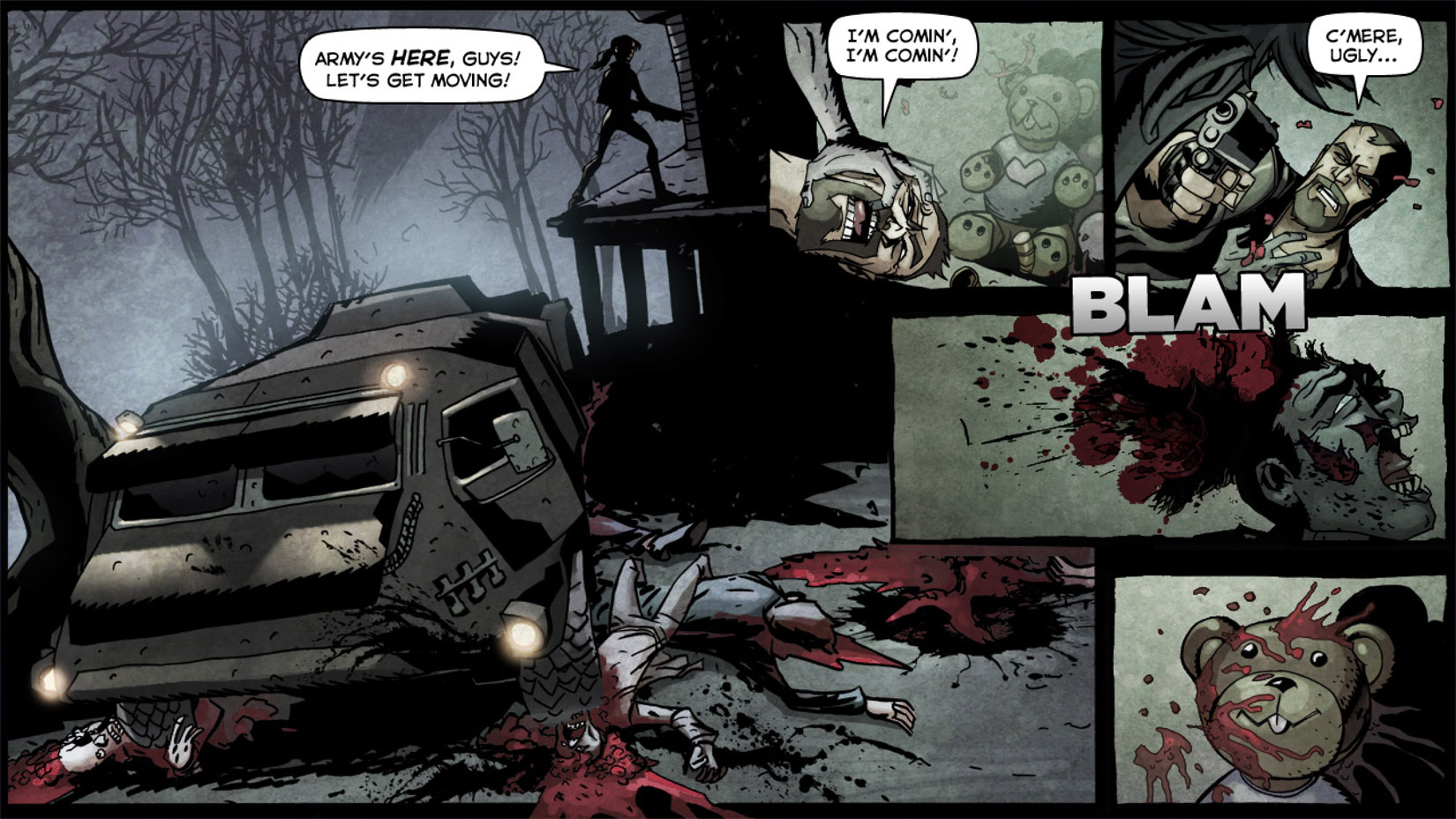 Read online Left 4 Dead: The Sacrifice comic -  Issue #1 - 9