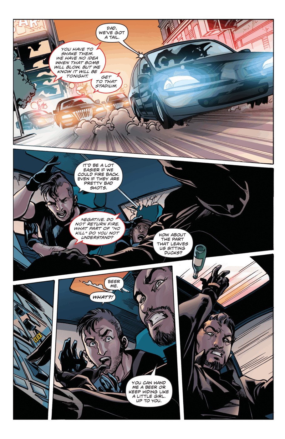 Read online Protocol: Orphans comic -  Issue #1 - 17