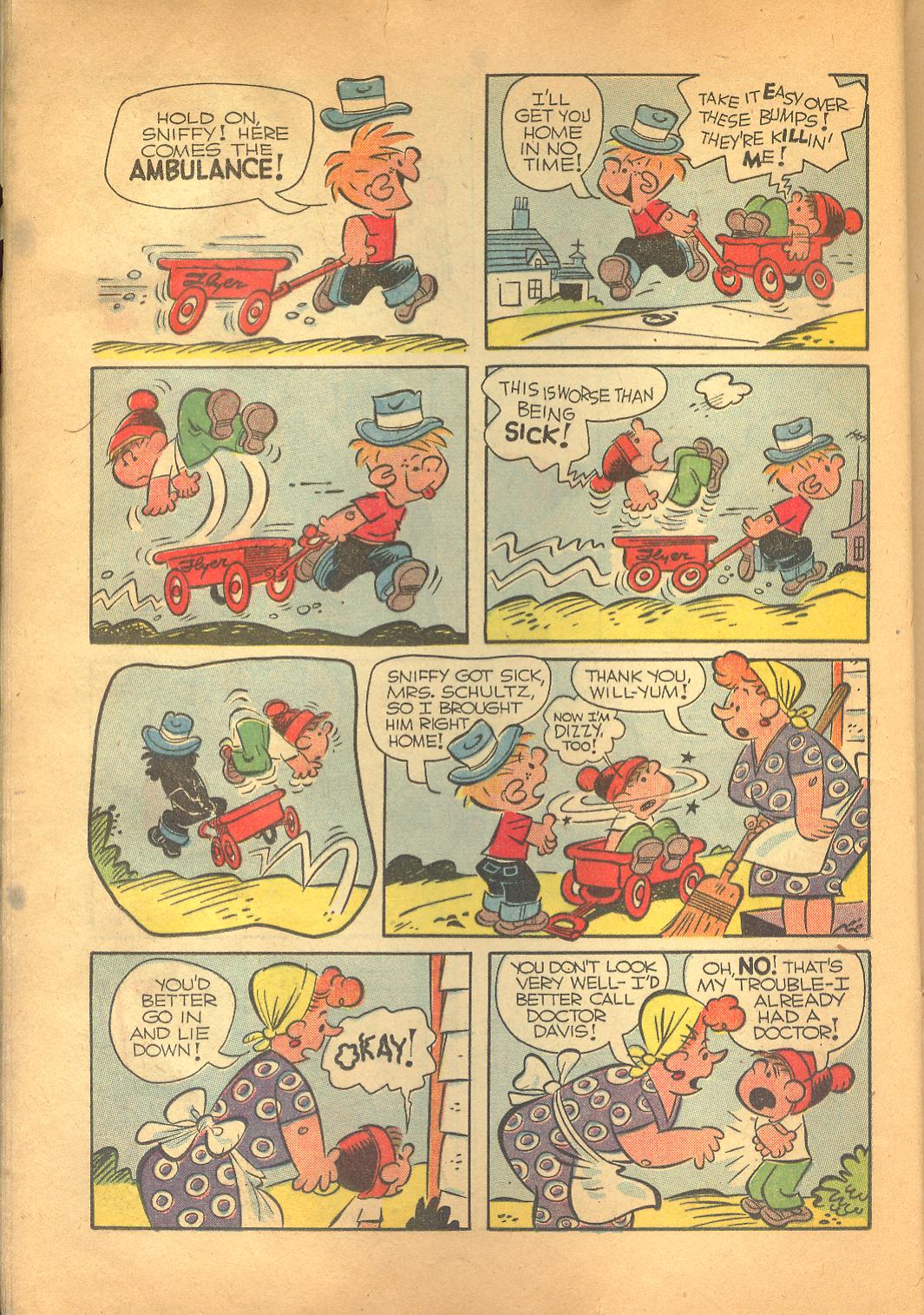 Read online Four Color Comics comic -  Issue #676 - 16