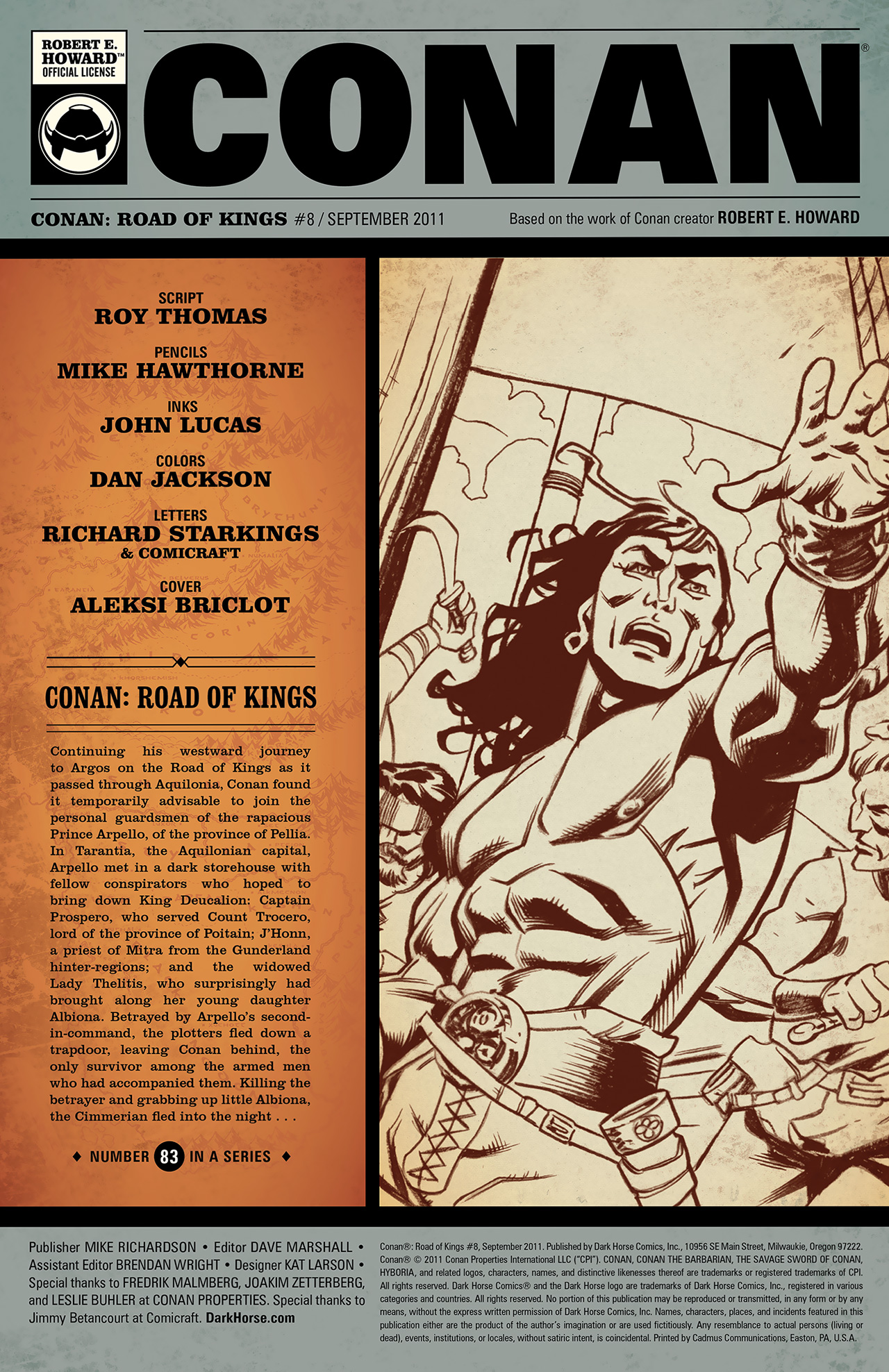 Conan: Road of Kings Issue #8 #8 - English 2
