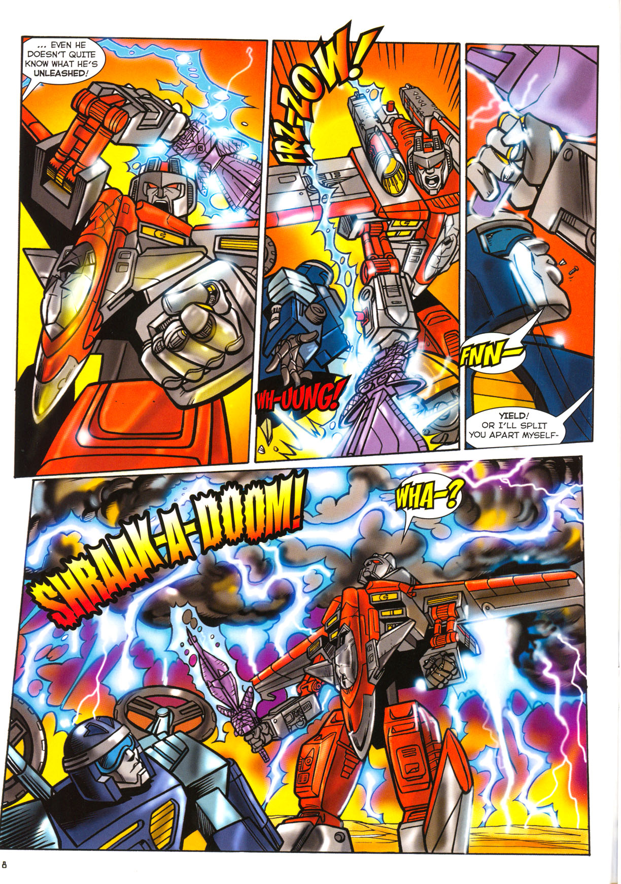Read online Transformers: Armada (2003) comic -  Issue #7 - 7