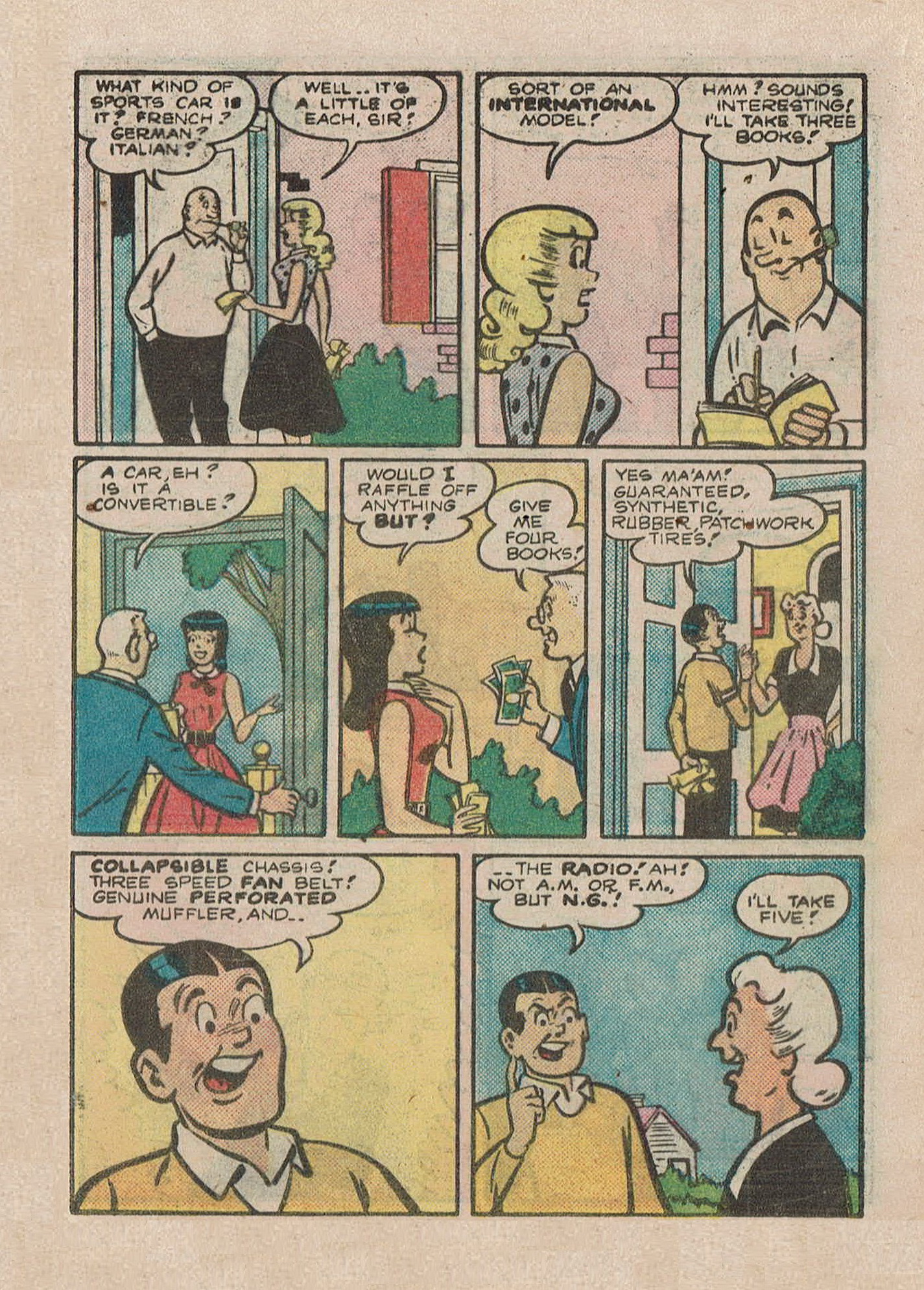 Read online Archie's Double Digest Magazine comic -  Issue #28 - 121