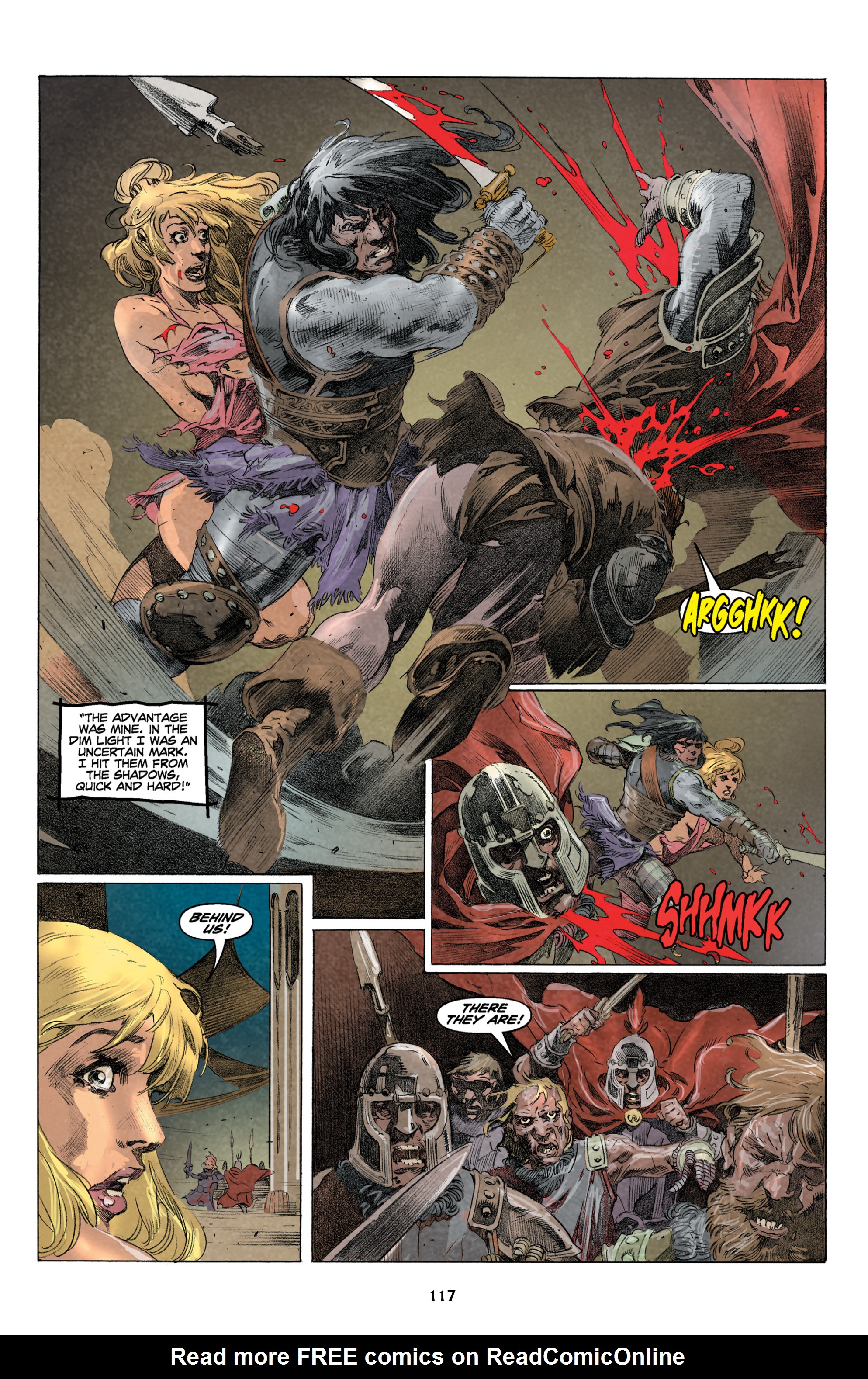 Read online King Conan: The Hour of the Dragon comic -  Issue # _TPB - 117