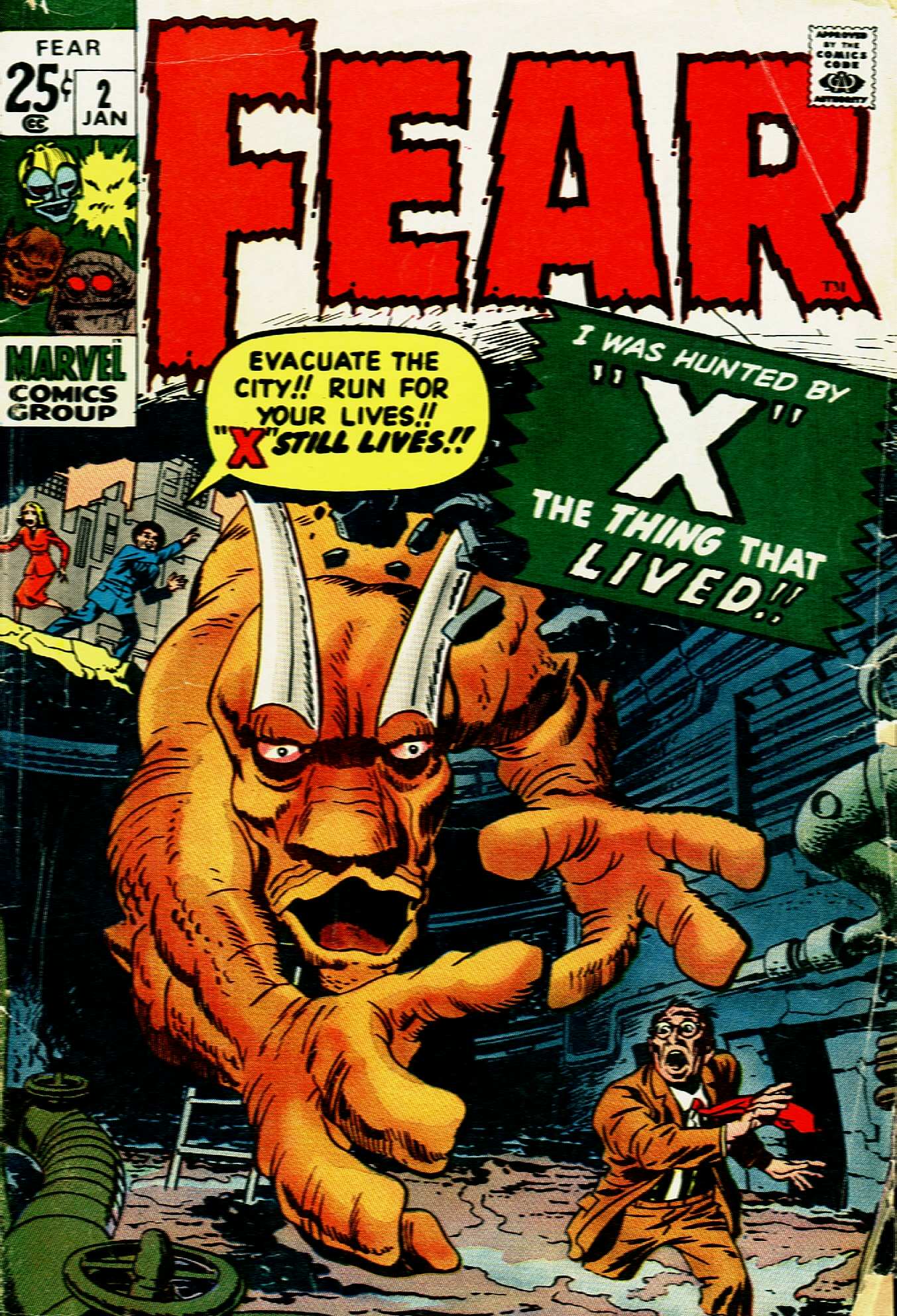 Read online Fear comic -  Issue #2 - 1