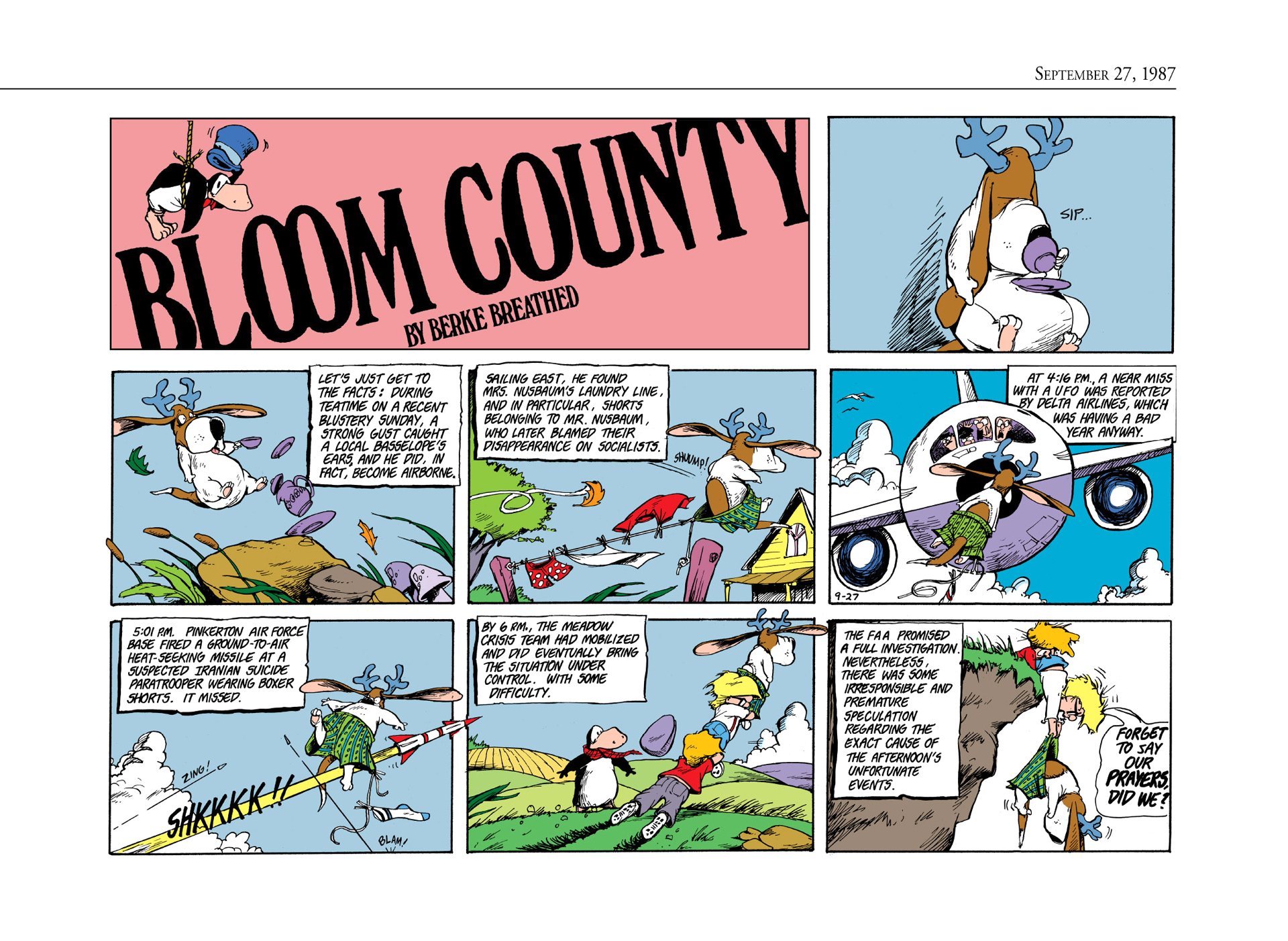 Read online The Bloom County Digital Library comic -  Issue # TPB 7 (Part 3) - 76