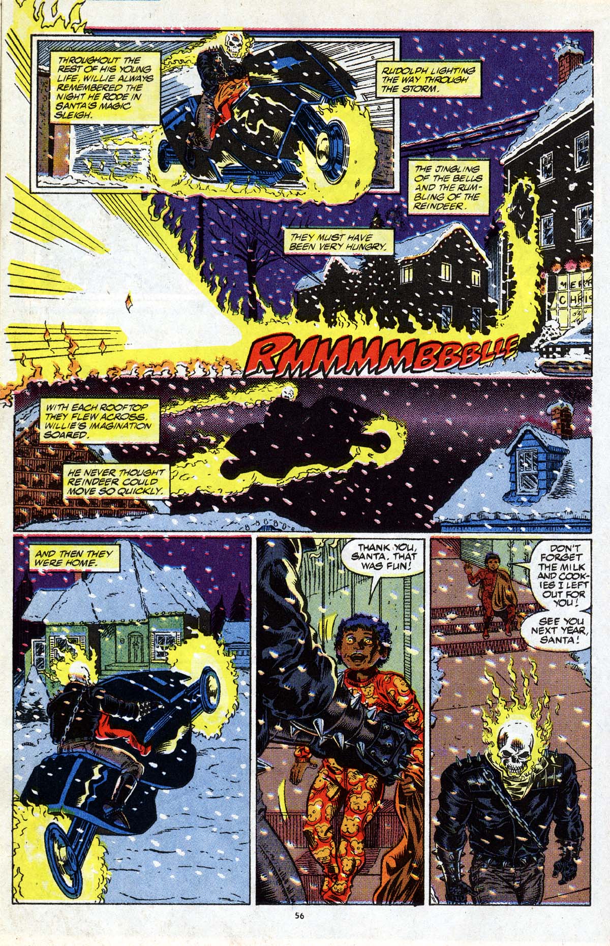 Read online Marvel Holiday Special (1991) comic -  Issue #1991 - 61