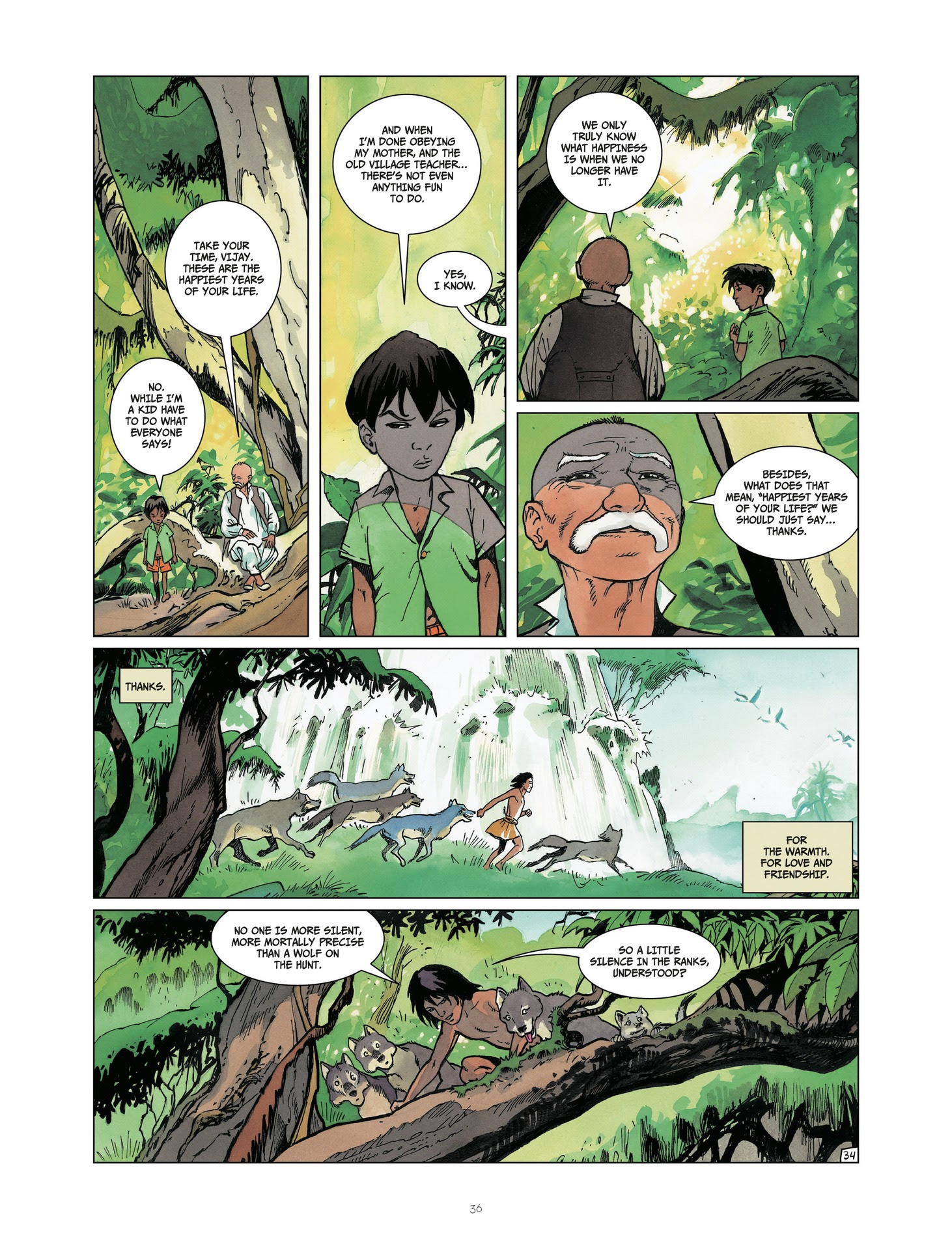 Read online The Last Jungle Book comic -  Issue #2 - 36