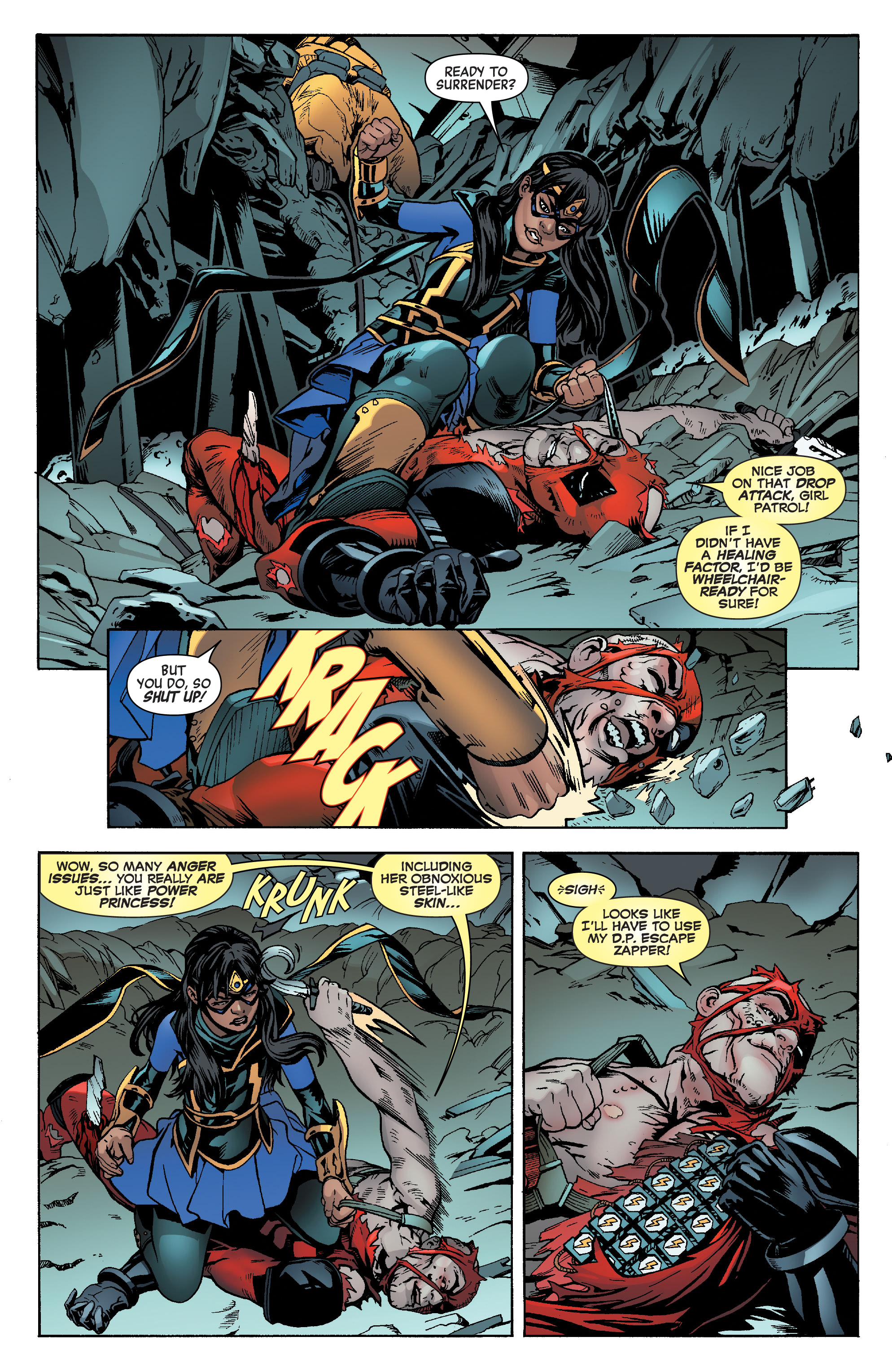 Read online Heroes Reborn: One-Shots comic -  Issue # Young Squadron - 26