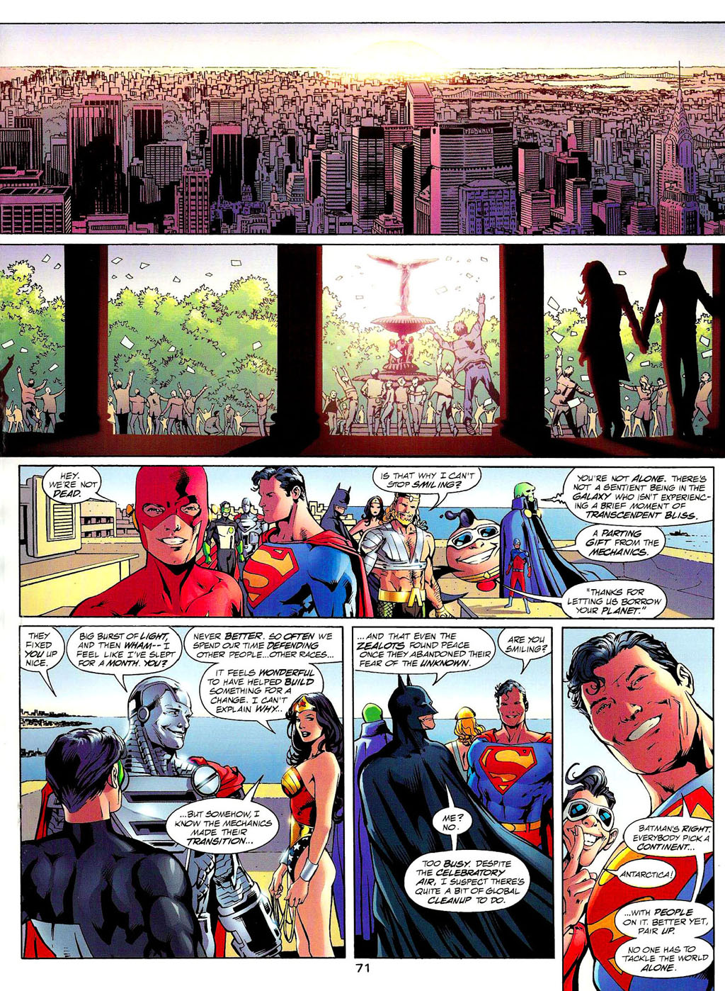 Read online JLA: Heaven's Ladder comic -  Issue # Full - 70
