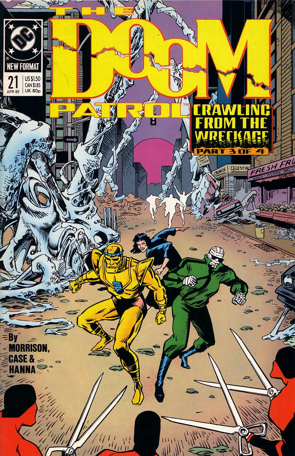 Read online Doom Patrol (1987) comic -  Issue #21 - 1
