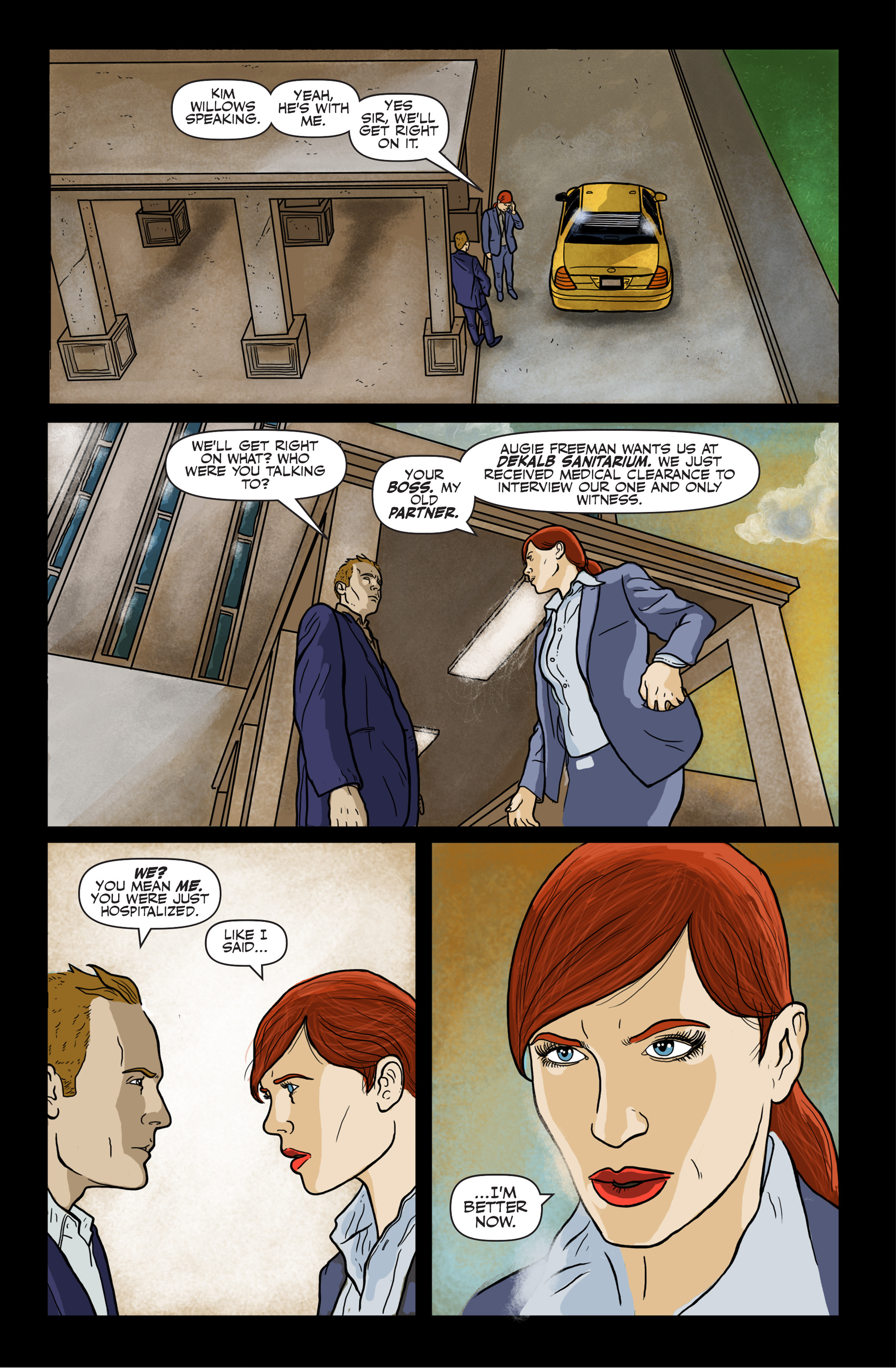 Read online Missing: A Kim Willows Mystery comic -  Issue #2 - 6