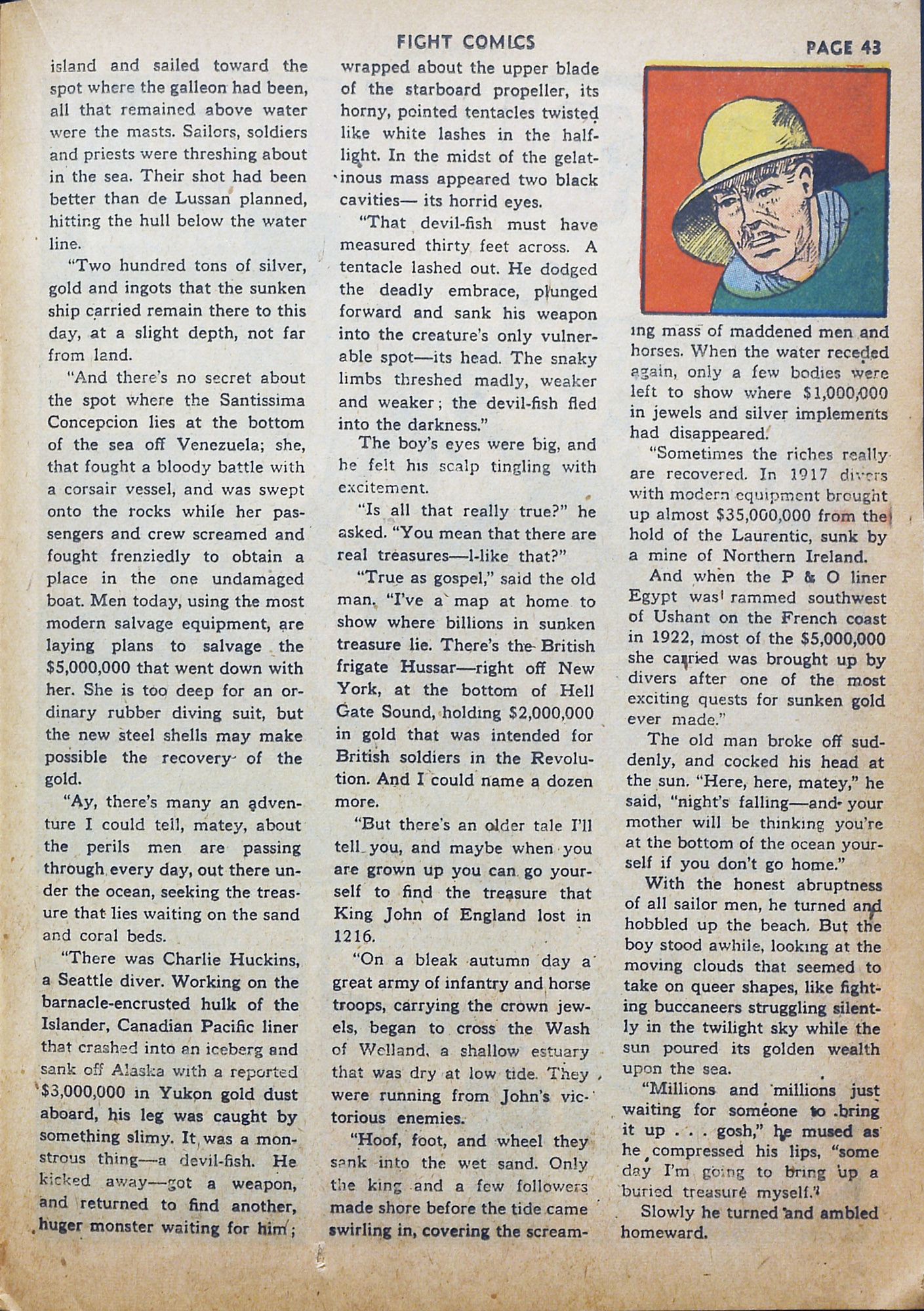 Read online Fight Comics comic -  Issue #18 - 50