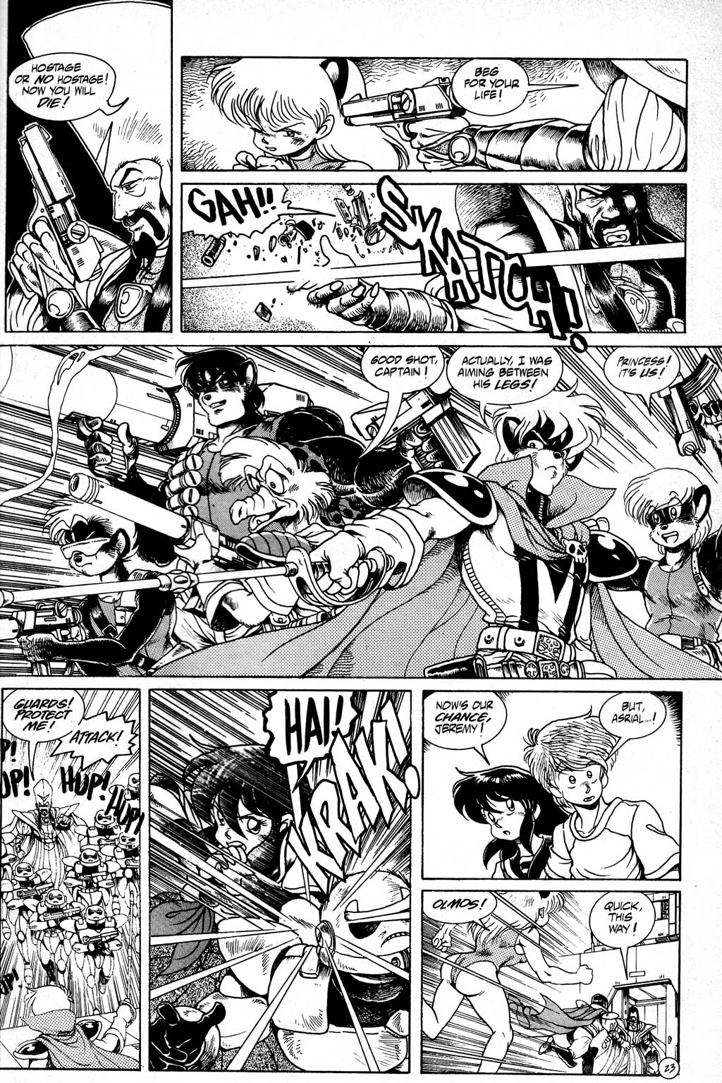 Read online Ninja High School (1986) comic -  Issue #35 - 25
