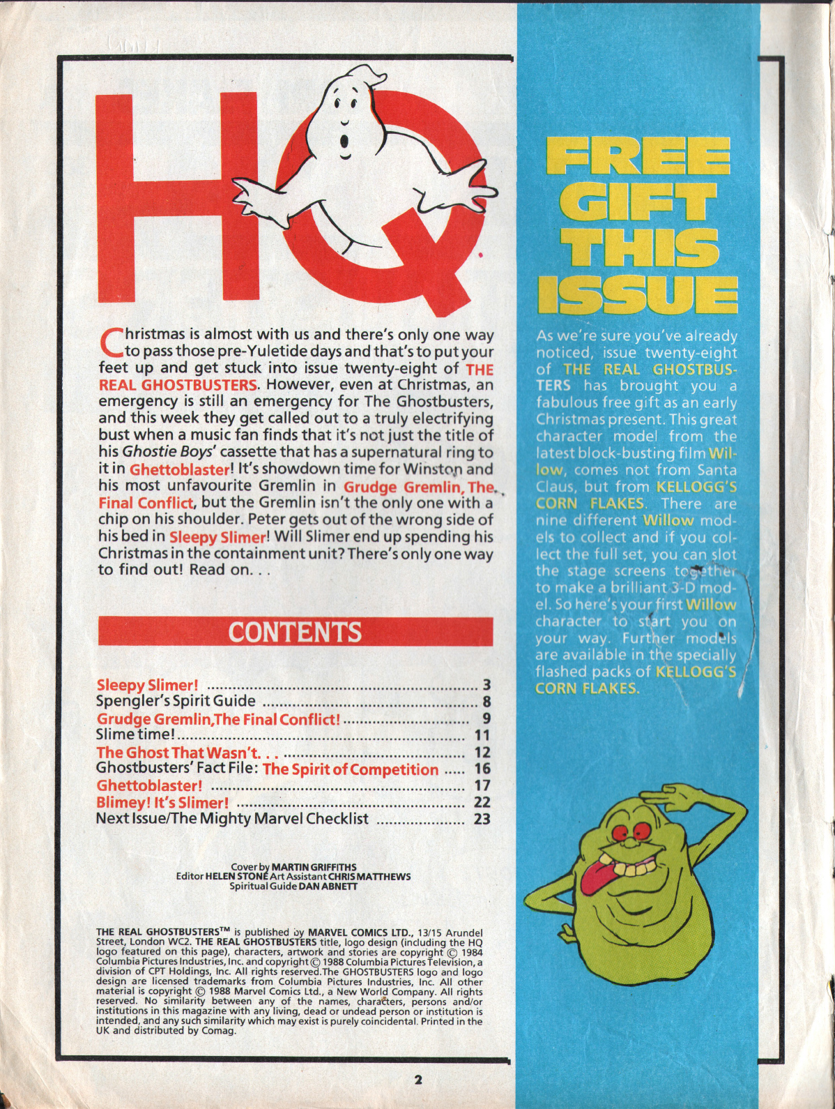 Read online The Real Ghostbusters comic -  Issue #28 - 2