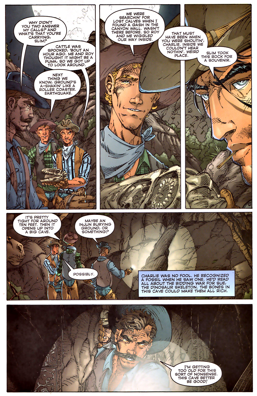 Read online Extinction Event comic -  Issue #1 - 4