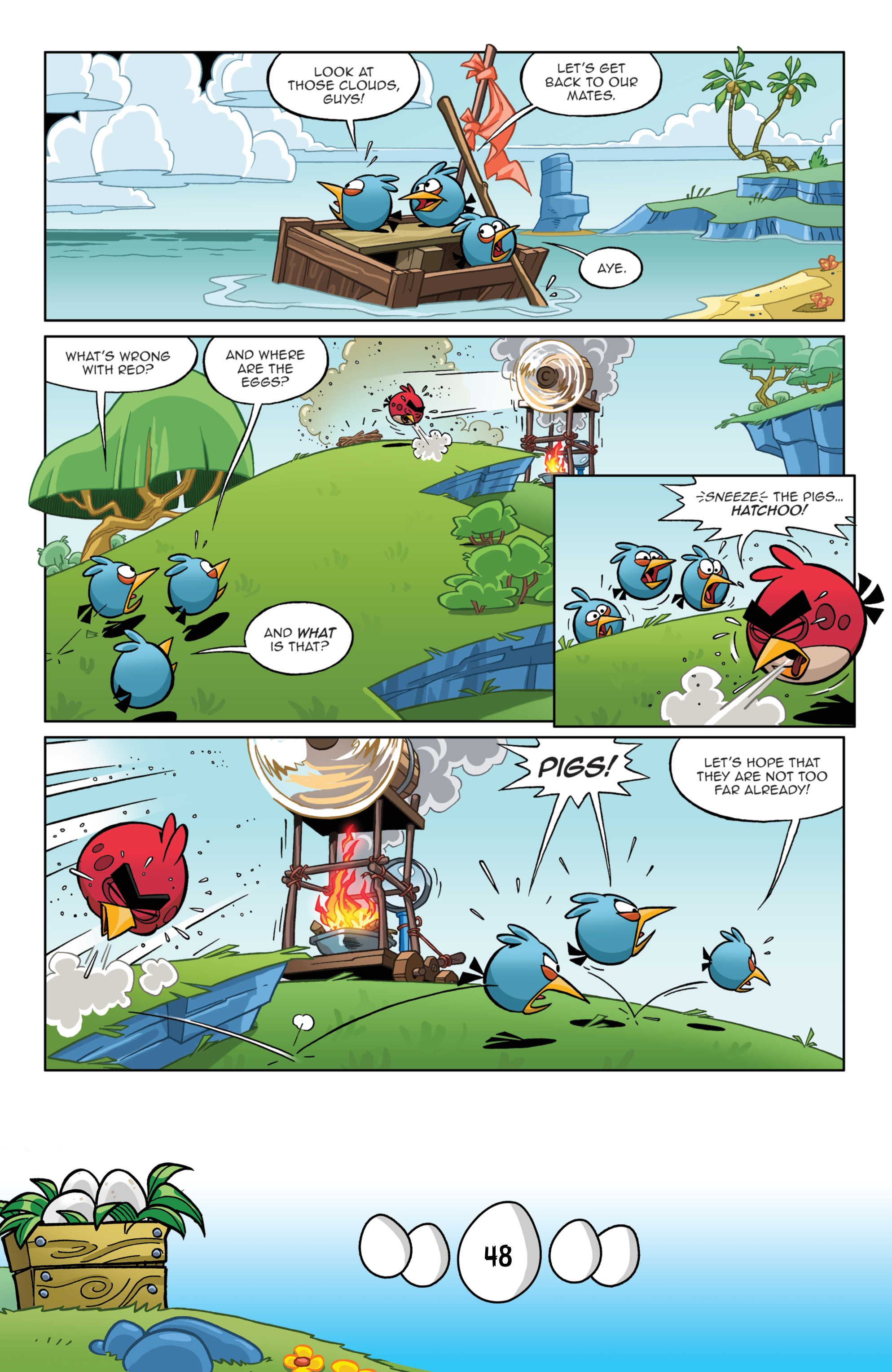 Read online Angry Birds Comics Vol. 4: Fly Off The Handle comic -  Issue # Full - 49