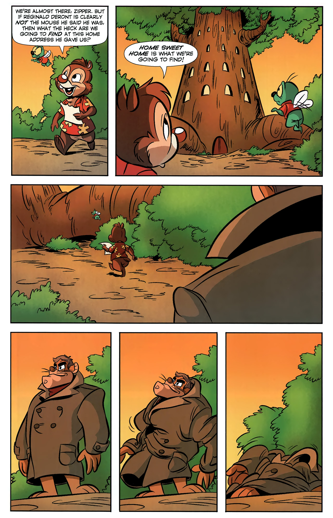 Read online Chip 'N' Dale Rescue Rangers comic -  Issue #8 - 12