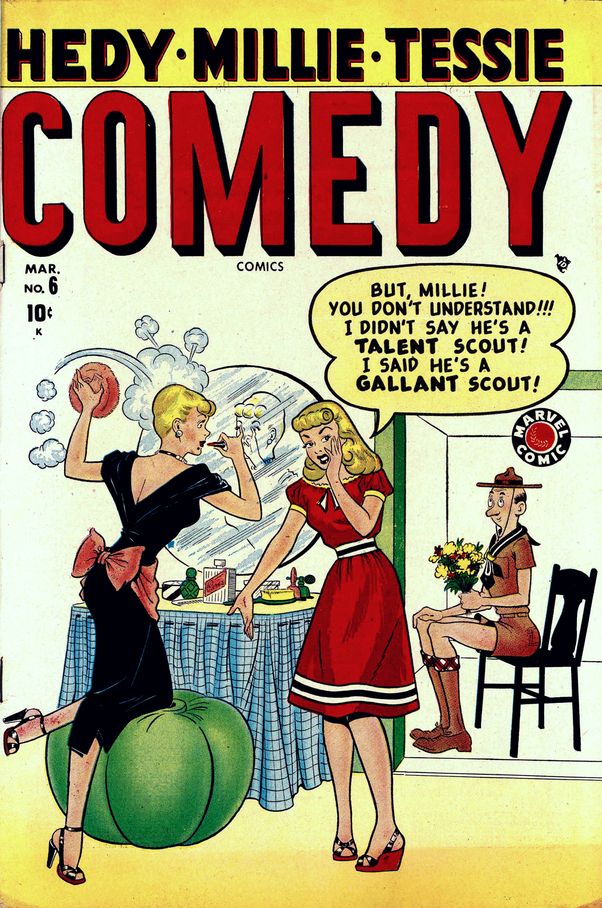 Read online Comedy Comics (1948) comic -  Issue #6 - 1