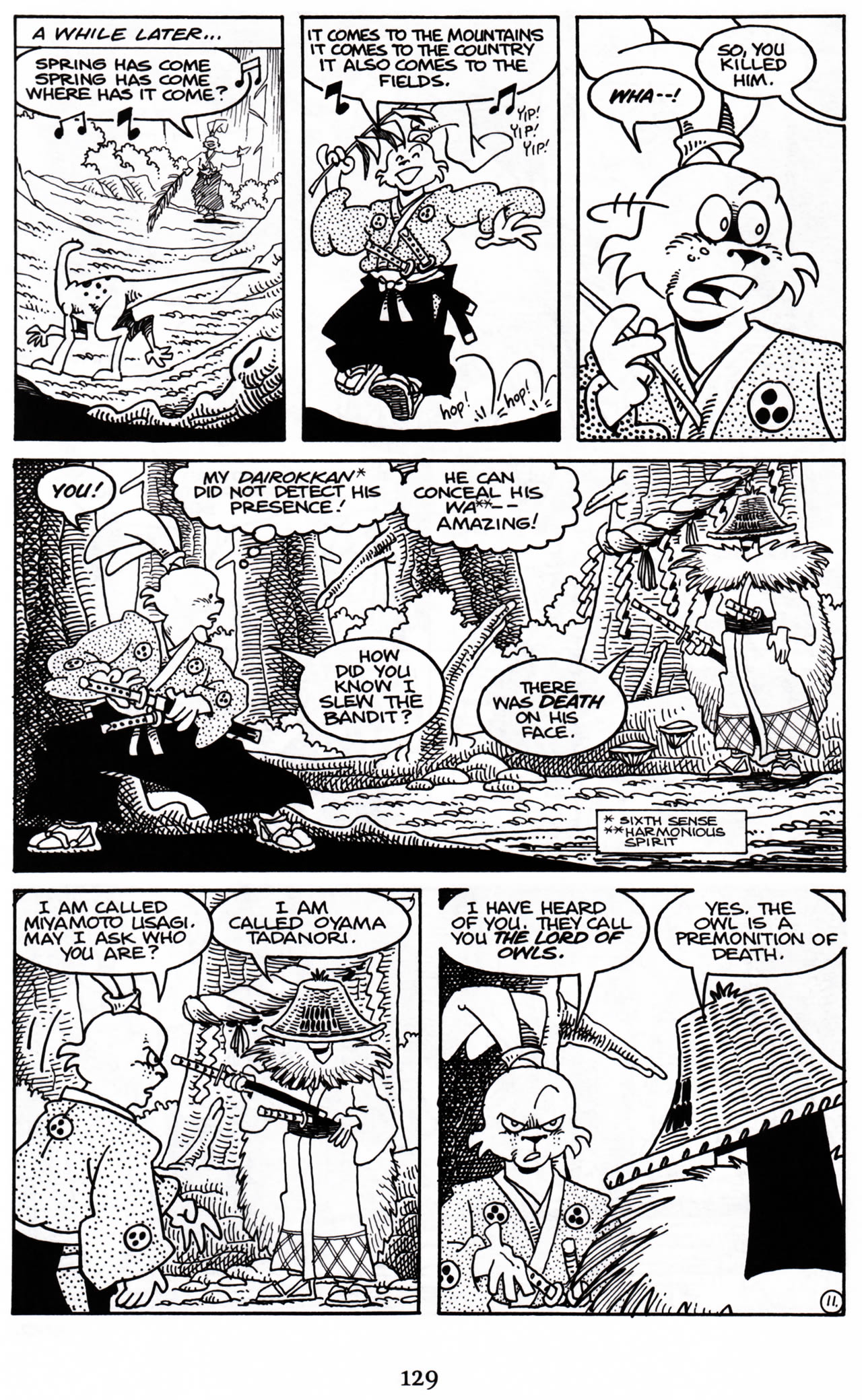 Read online Usagi Yojimbo (1996) comic -  Issue #11 - 12