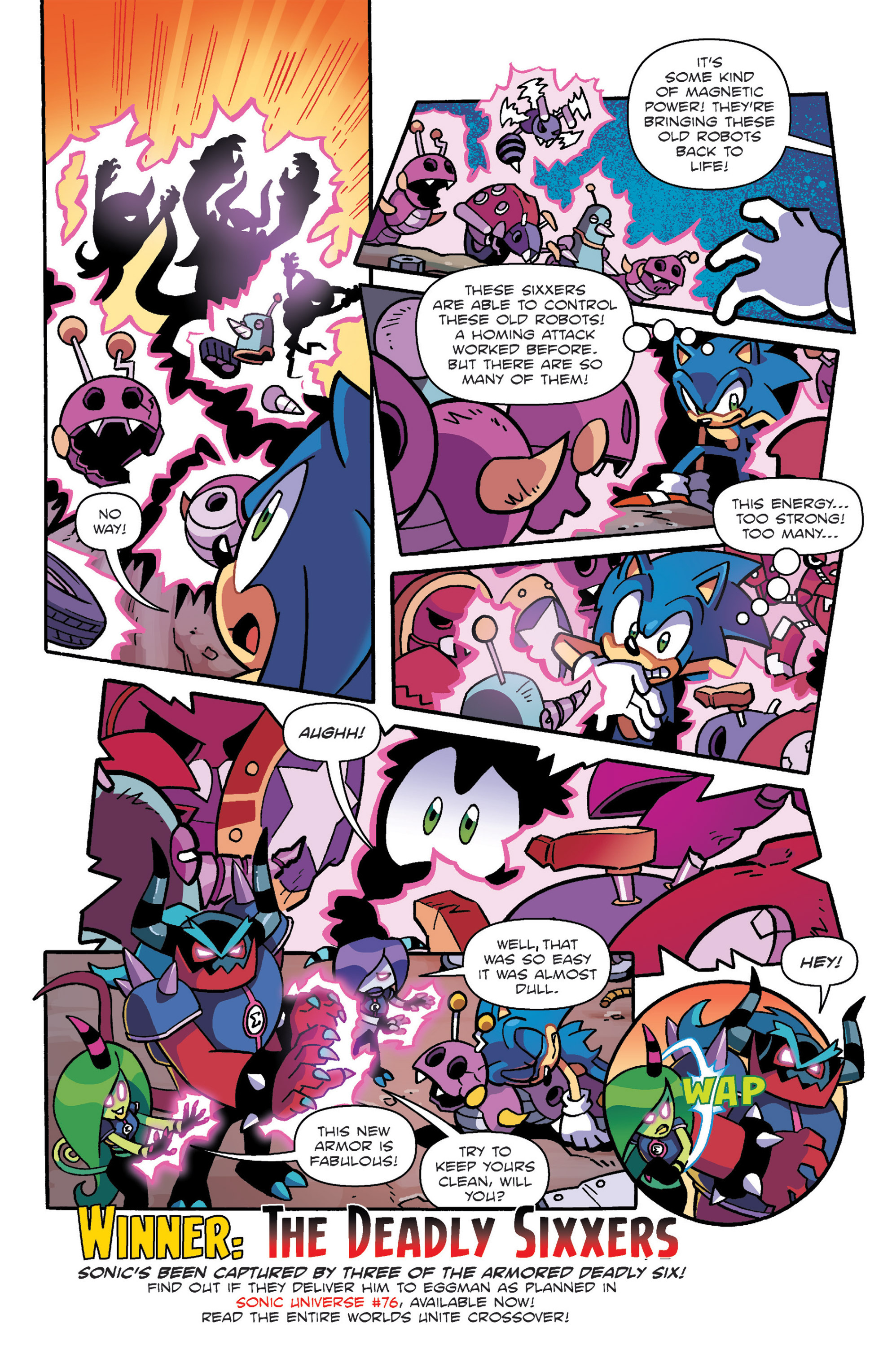Read online Sonic: Worlds Unite Battles comic -  Issue # Full - 10
