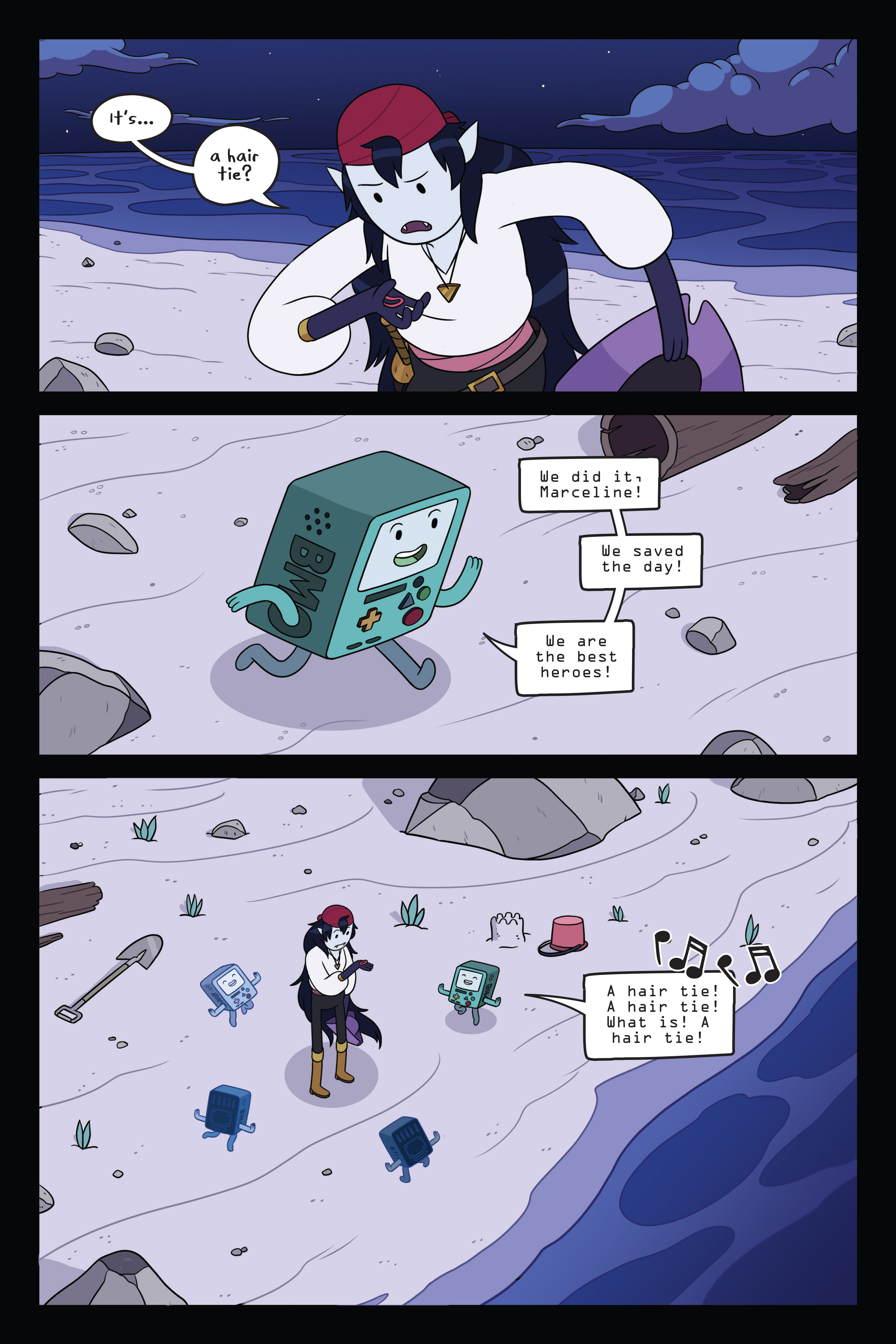 Read online Adventure Time: Marceline the Pirate Queen comic -  Issue # TPB - 136