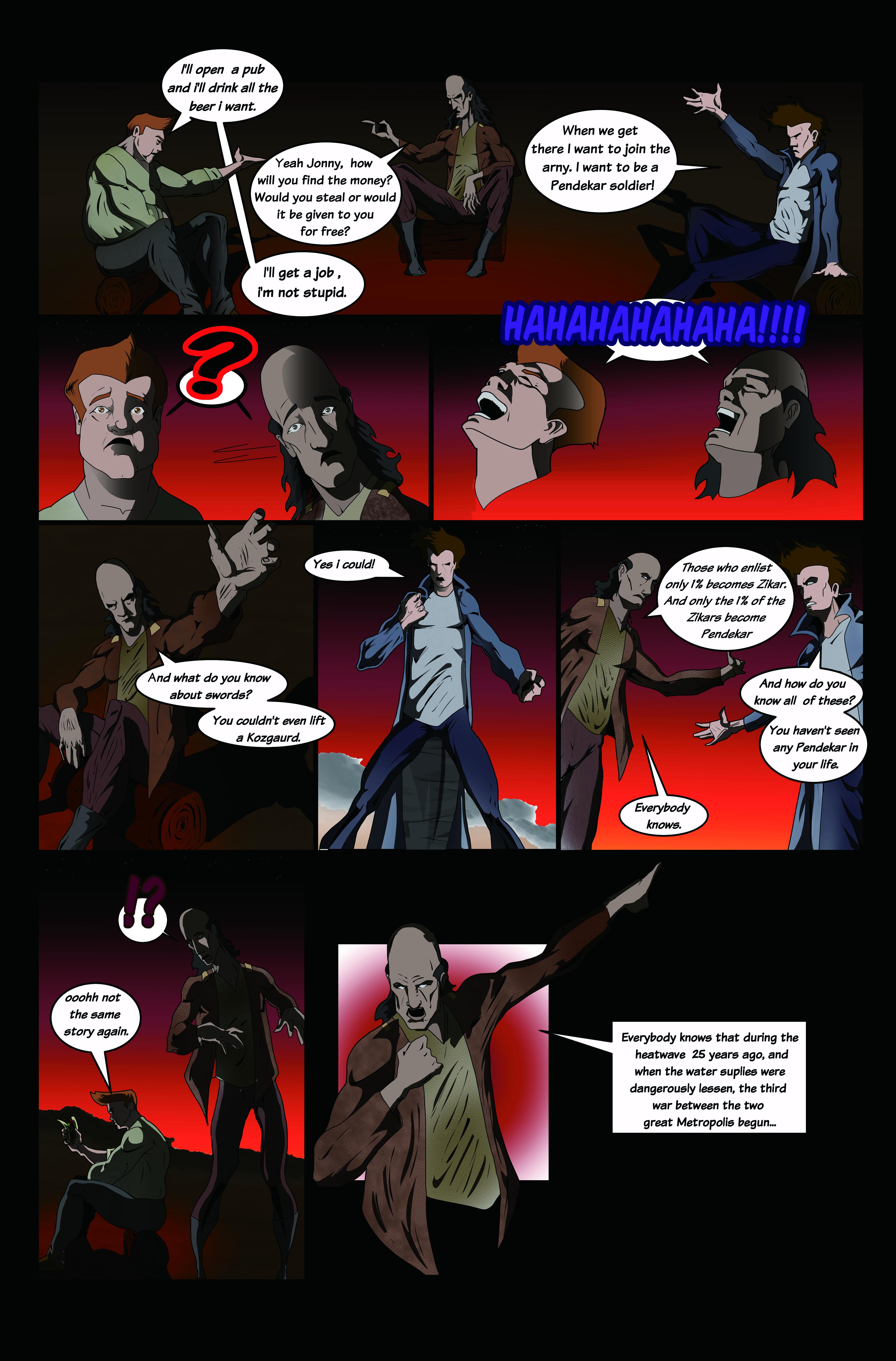 Read online The Starfall Saga comic -  Issue #1 2 - 44