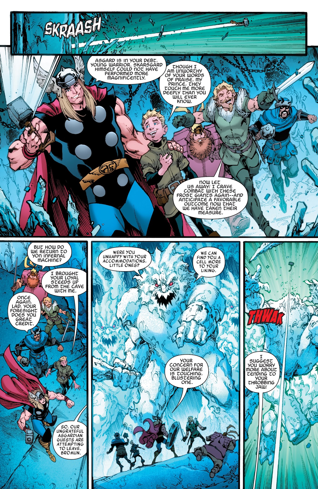 Read online Thor: Where Walk The Frost Giants comic -  Issue # Full - 15