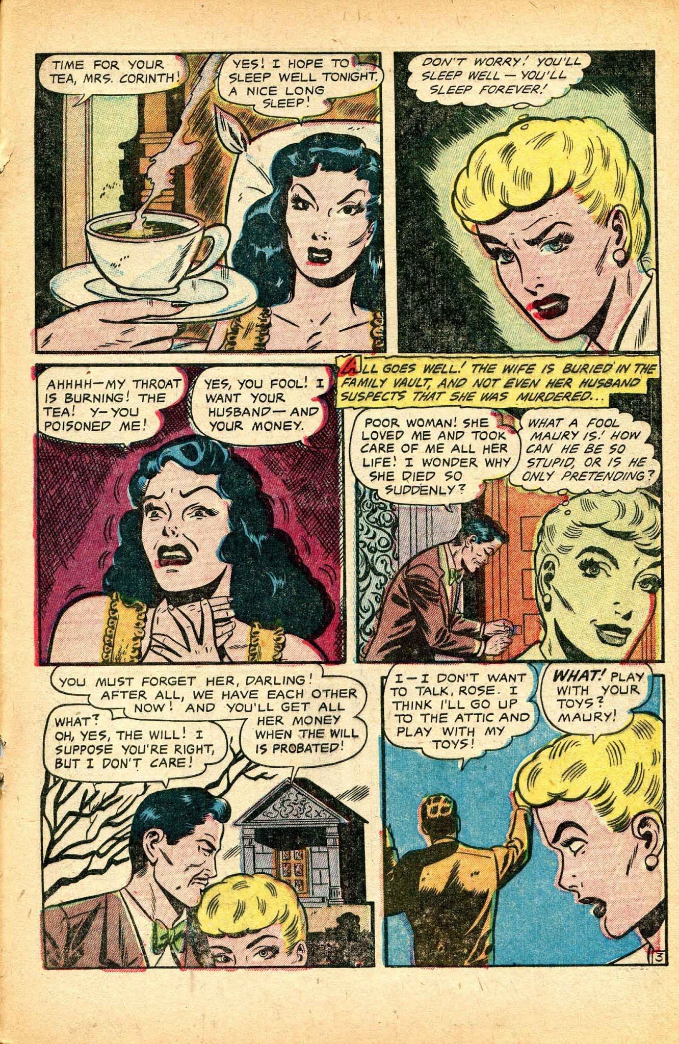 Read online Voodoo (1952) comic -  Issue #5 - 29