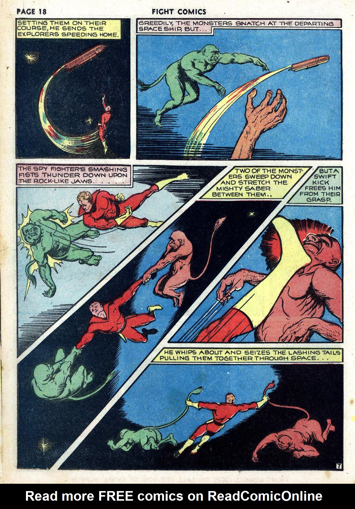 Read online Fight Comics comic -  Issue #10 - 20