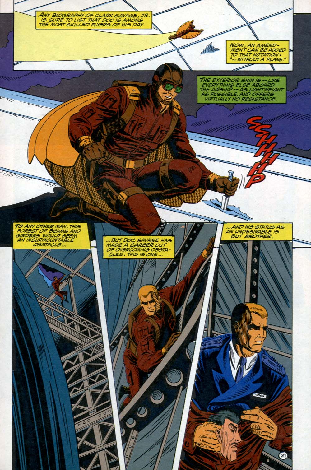 Read online Doc Savage (1988) comic -  Issue #19 - 22