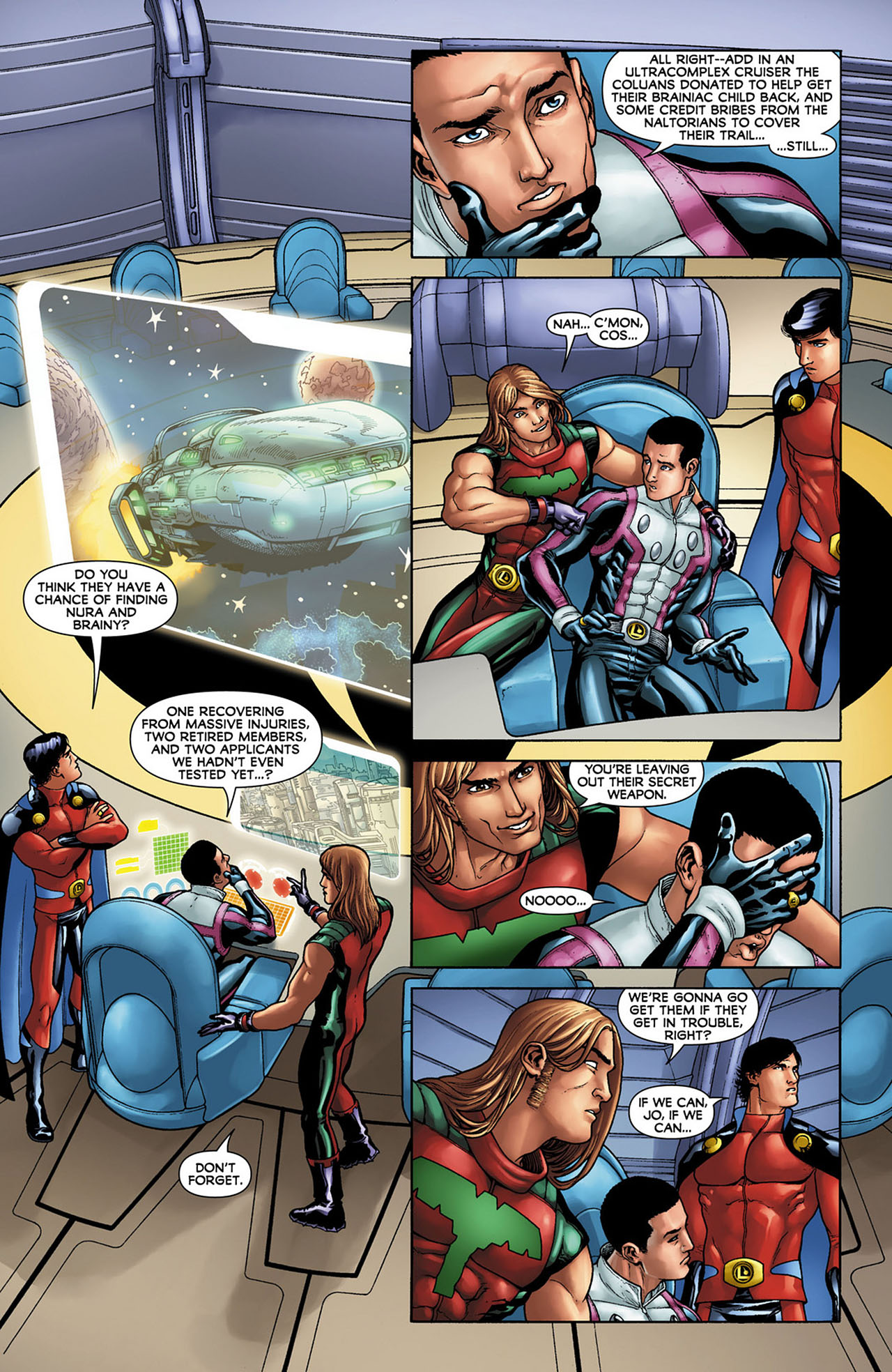 Read online Legion of Super-Heroes (2011) comic -  Issue #10 - 14