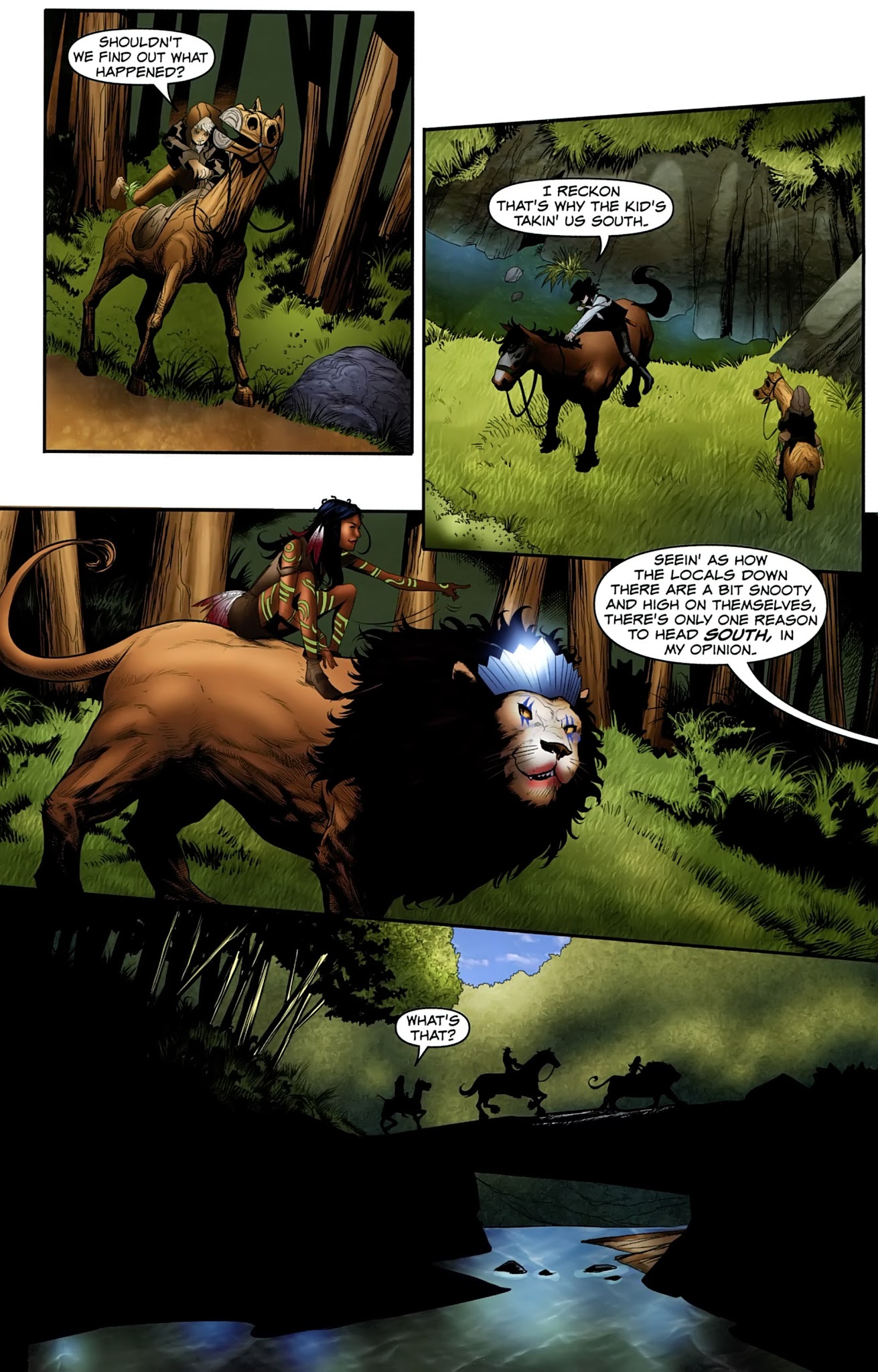 Read online Legend of Oz: The Wicked West comic -  Issue #4 - 12