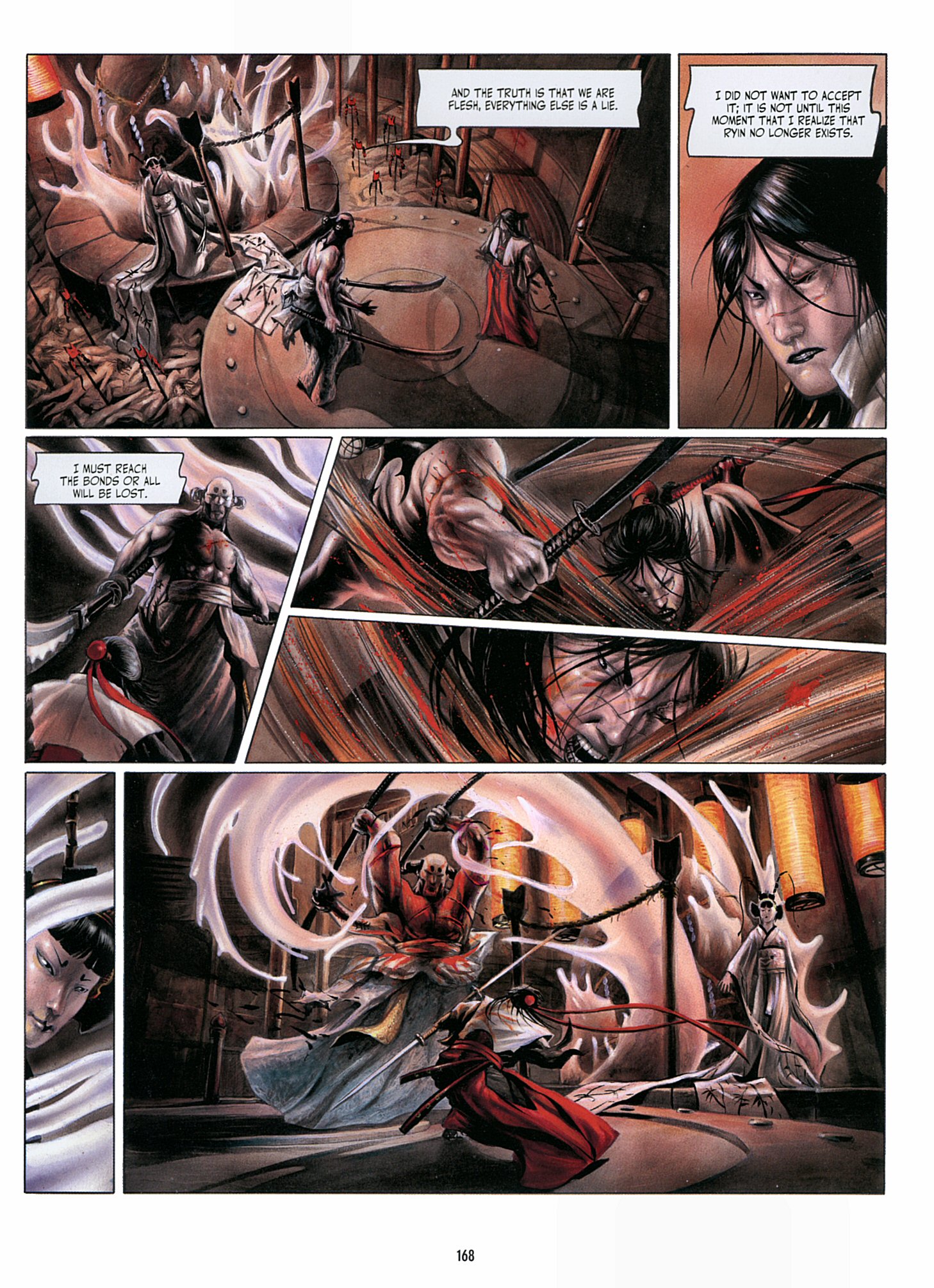 Read online Legend of the Scarlet Blades comic -  Issue # TPB - 169