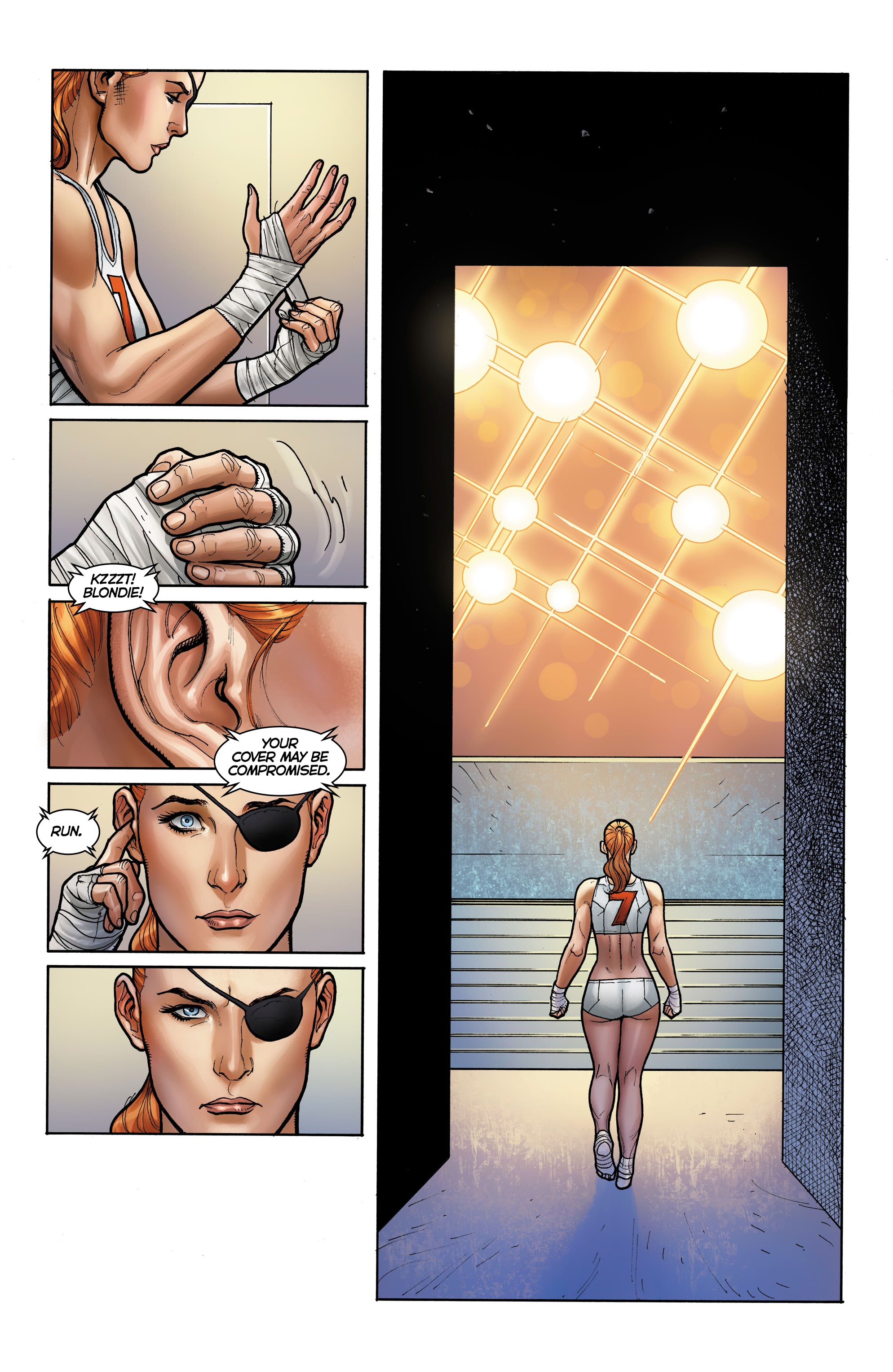 Read online Fight Girls comic -  Issue #4 - 5