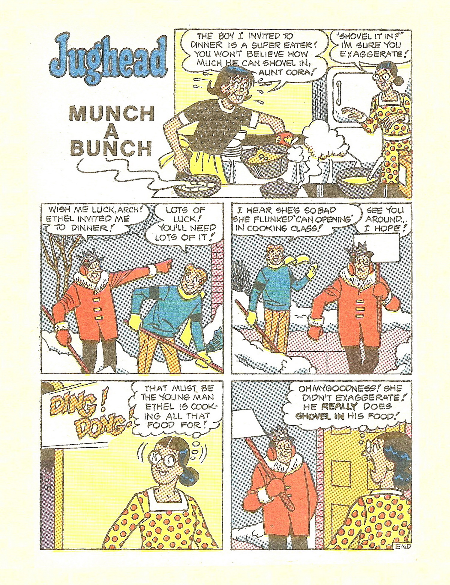 Read online Jughead Jones Comics Digest comic -  Issue #61 - 66