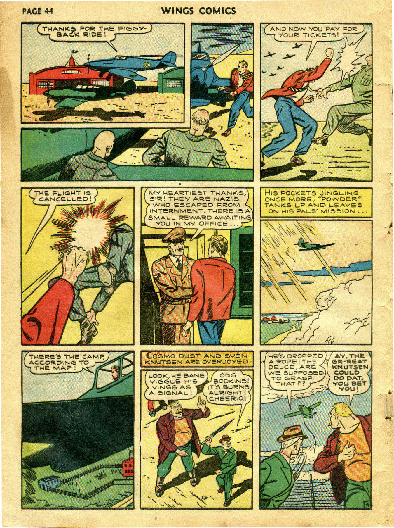 Read online Wings Comics comic -  Issue #5 - 46