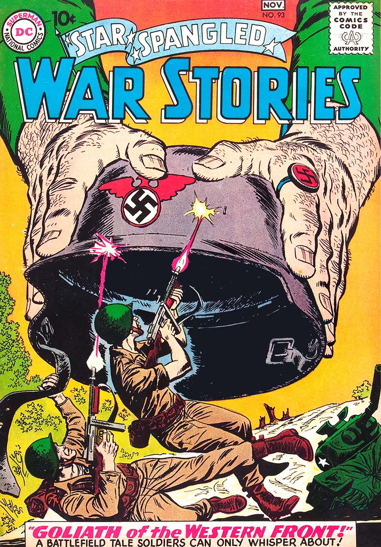 Star Spangled War Stories (1952) issue 93 - Page 1