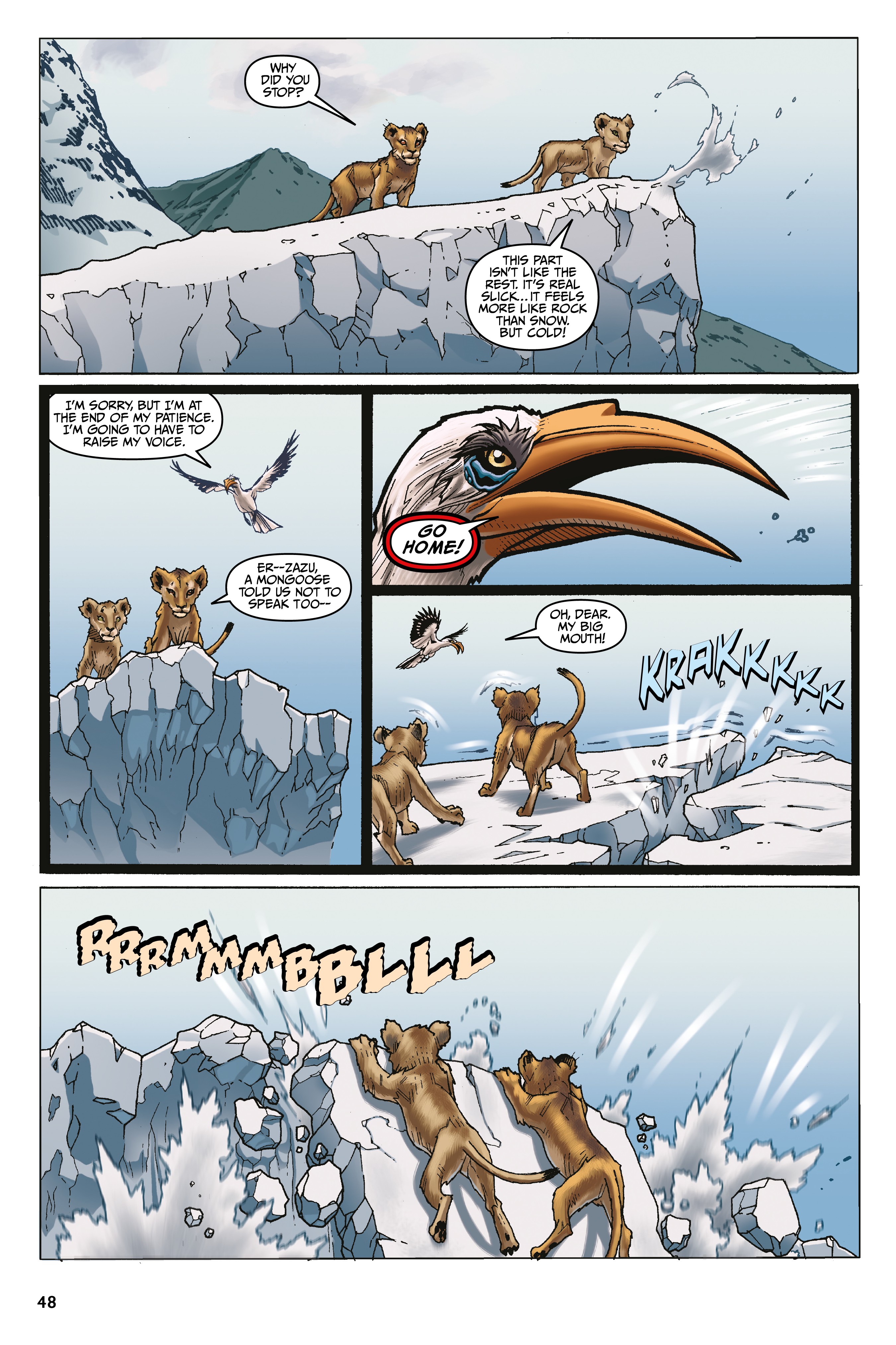 Read online Disney The Lion King: Wild Schemes and Catastrophes comic -  Issue # TPB - 49